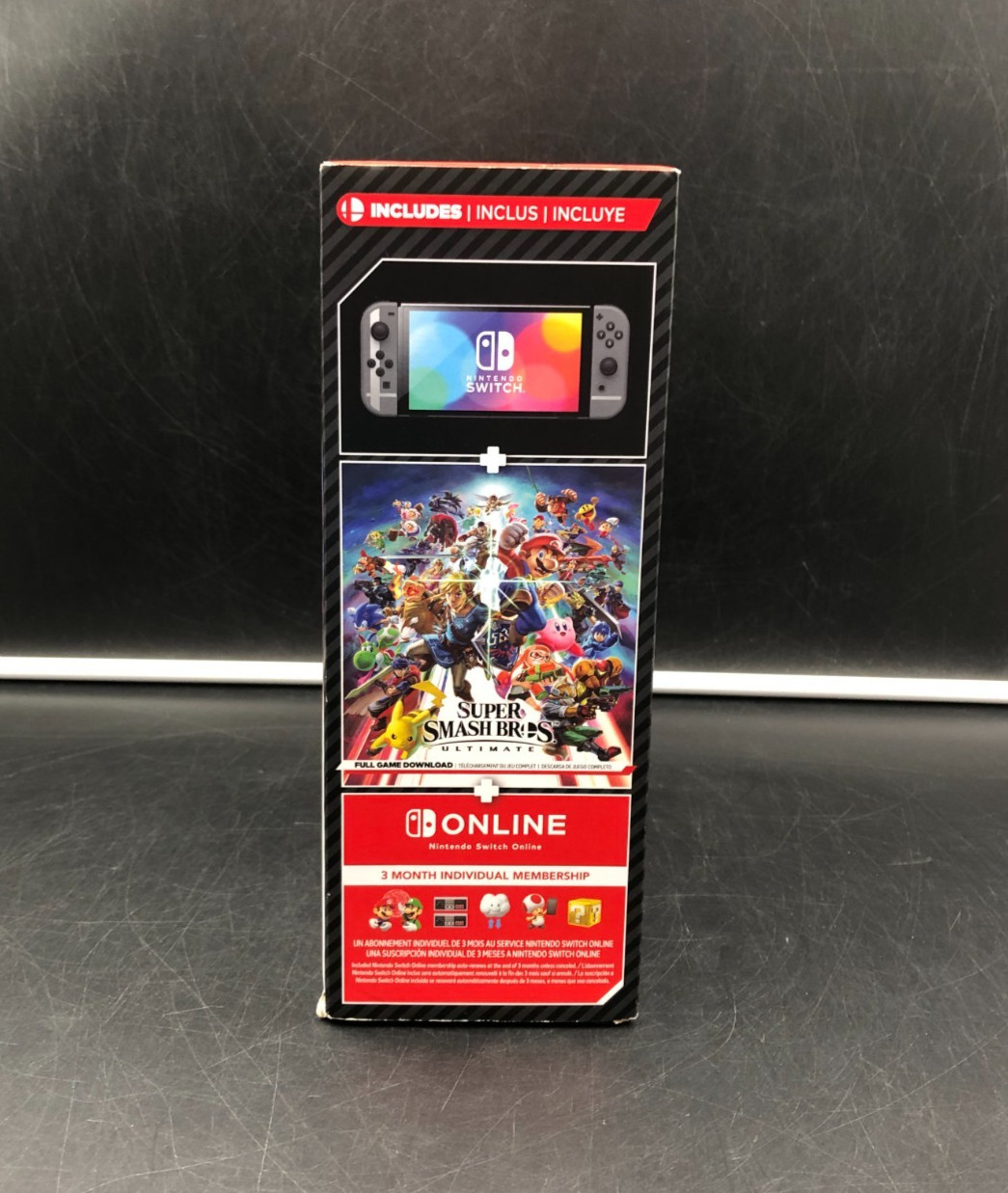 Nintendo Switch OLED Model – Super Smash Bros. Ultimate Edition Console in Box