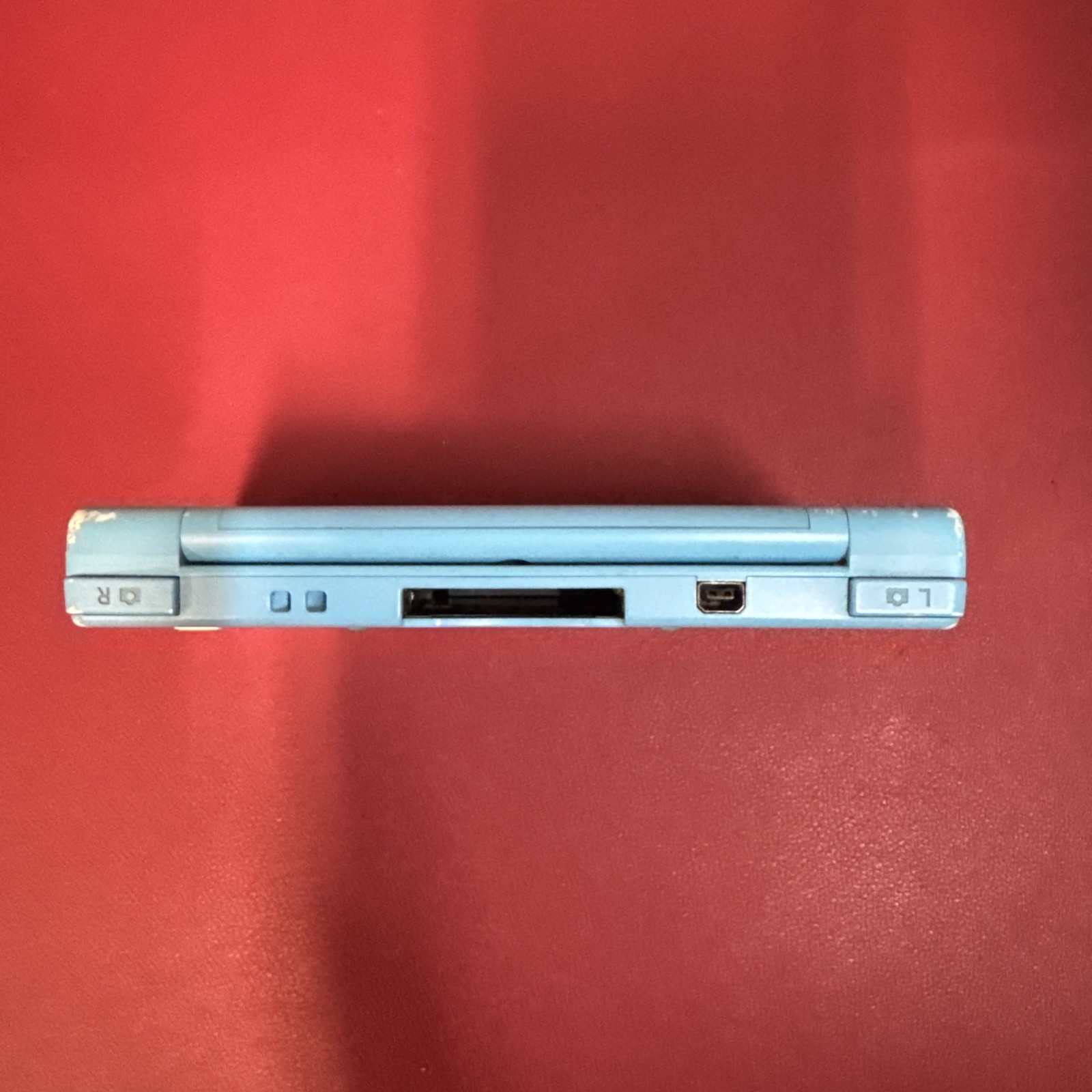 Nintendo DSi Light Blue TWL-001 Console Tested No Charger With Game