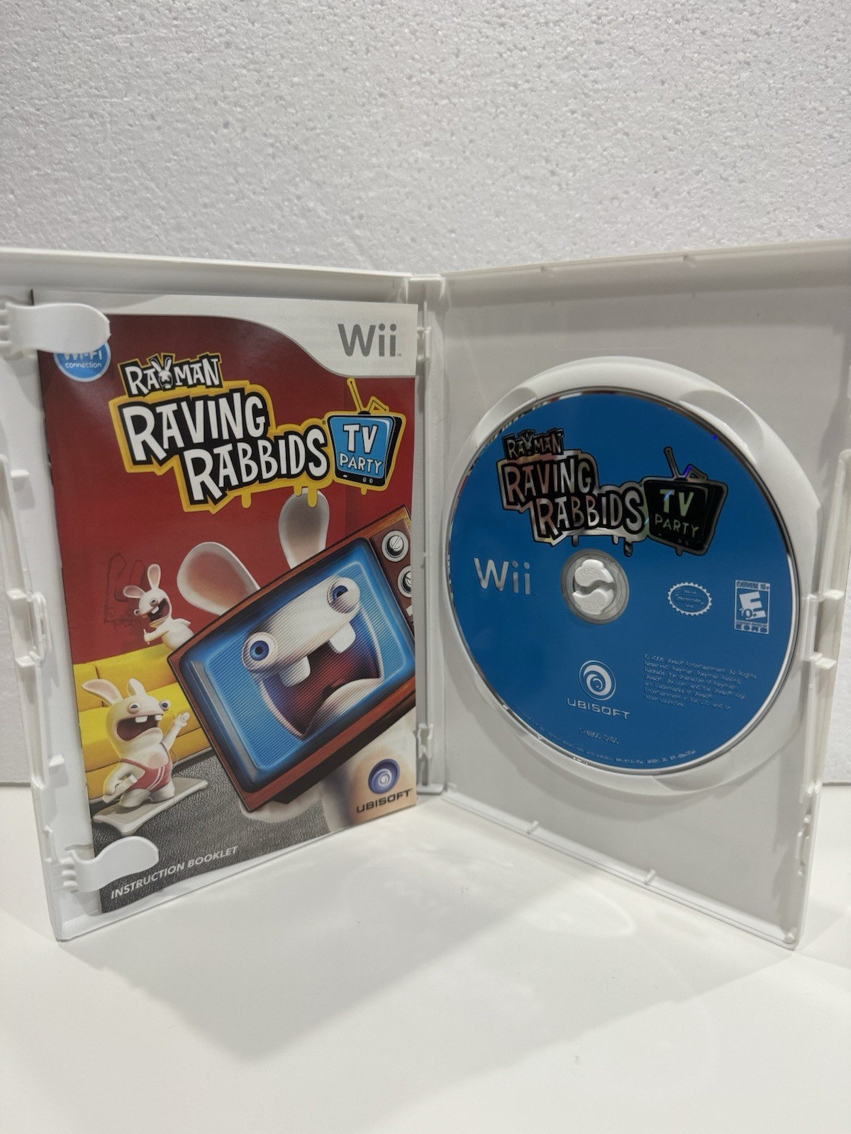 Rayman Raving Rabbids: TV Party (Nintendo Wii, 2008) Complete
