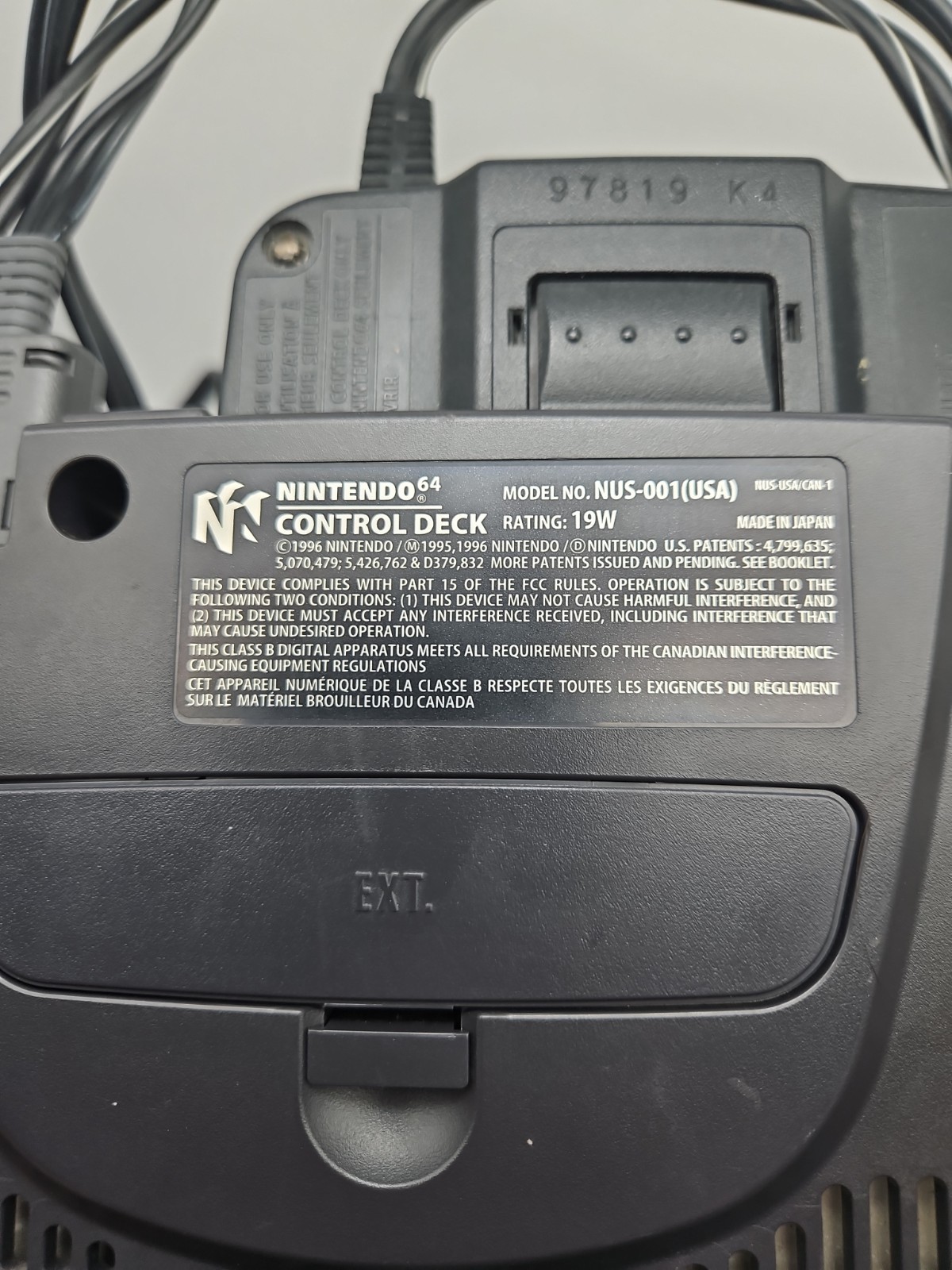 Nintendo 64 Home Console – Black With Expansion Pak