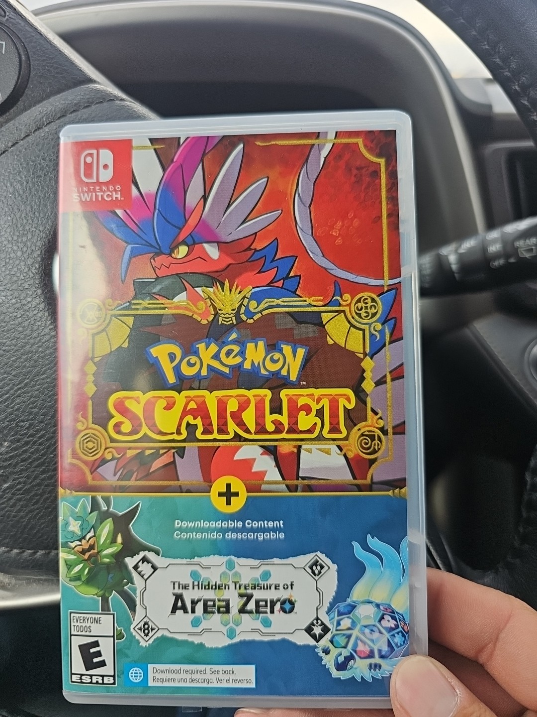Pokemon Scarlet and The Hidden Treasure of Area Zero – Bundle (Nintendo Switch,