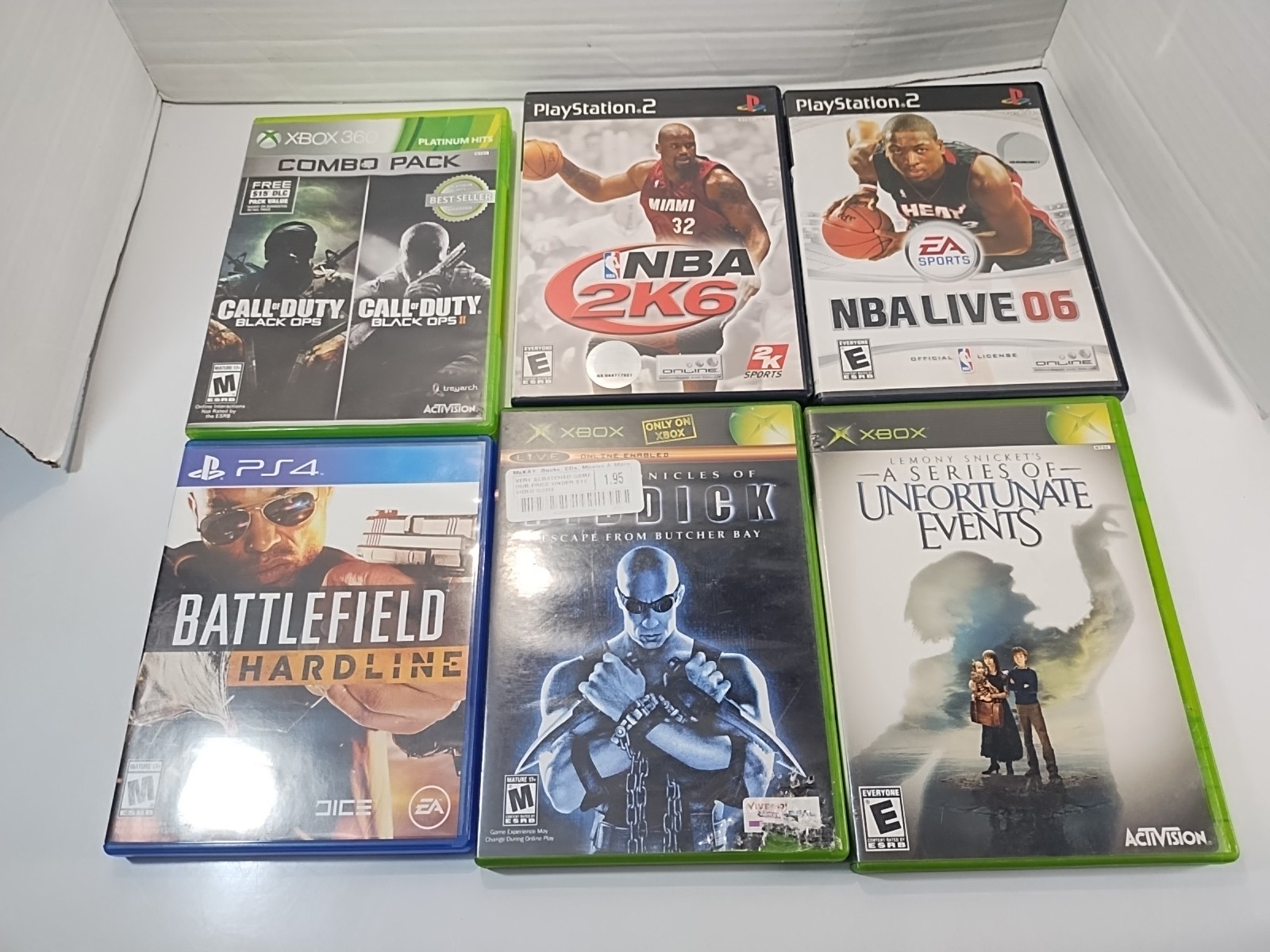 Assorted Lot of 40 Empty Game Cases & Manuals ~ Xbox PlayStation Nintendo Wii