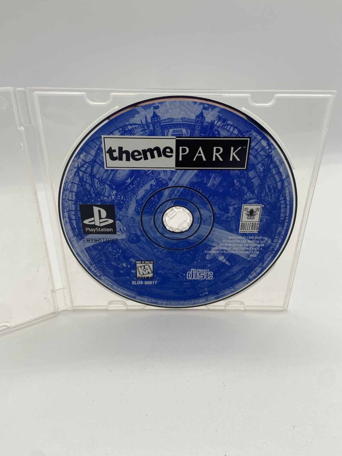 Theme Park – Disc Only (Sony PlayStation 1, PS1) – Tested