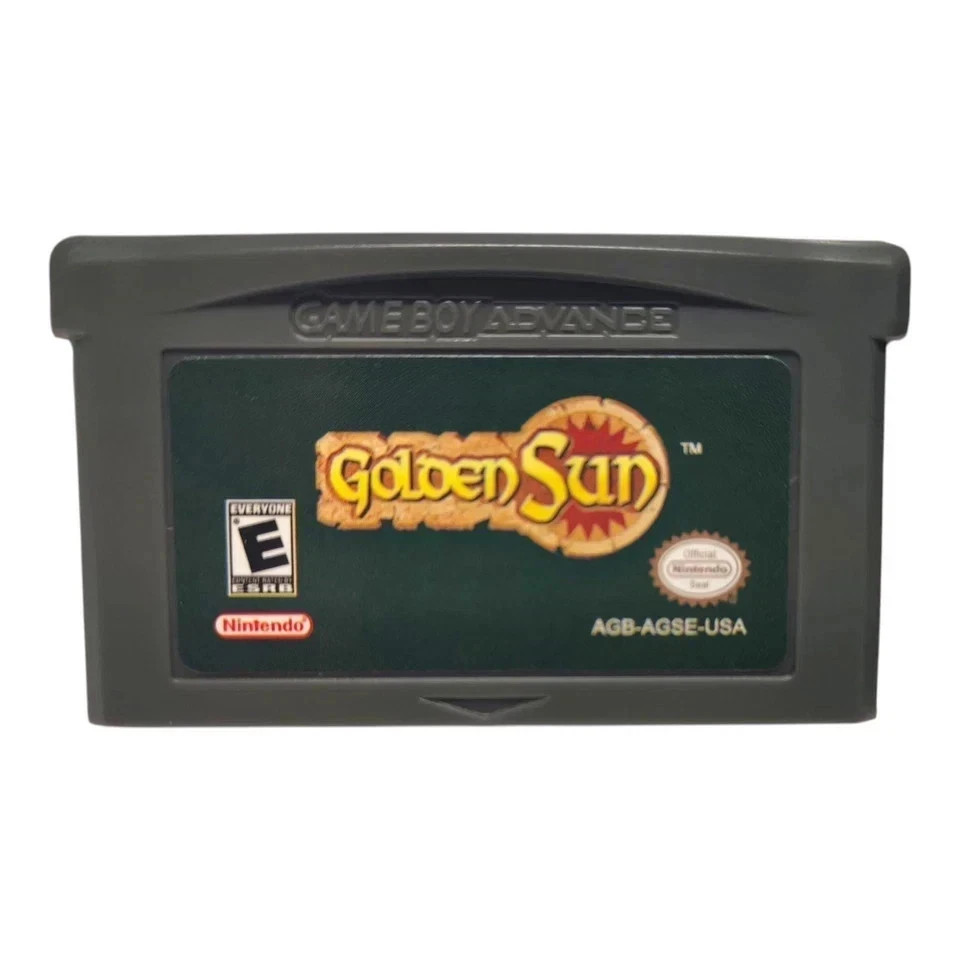 Golden Sun For Game boy Advance GB-GBA-NDS Fast Shipping Tested 2002