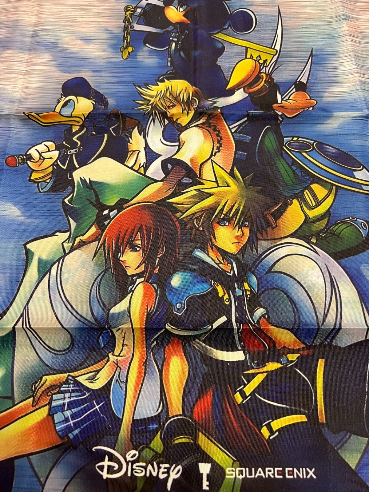Kingdom Hearts 2 PS2 Custom Wall Flag Banner Tapestry 2 x 3 Ft, Playstation 2