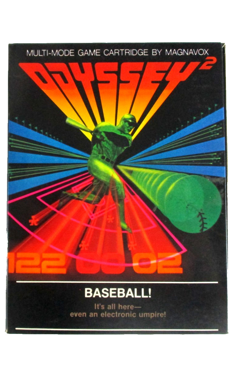 Magnavox ODYSSEY2 Game BASEBALL!!