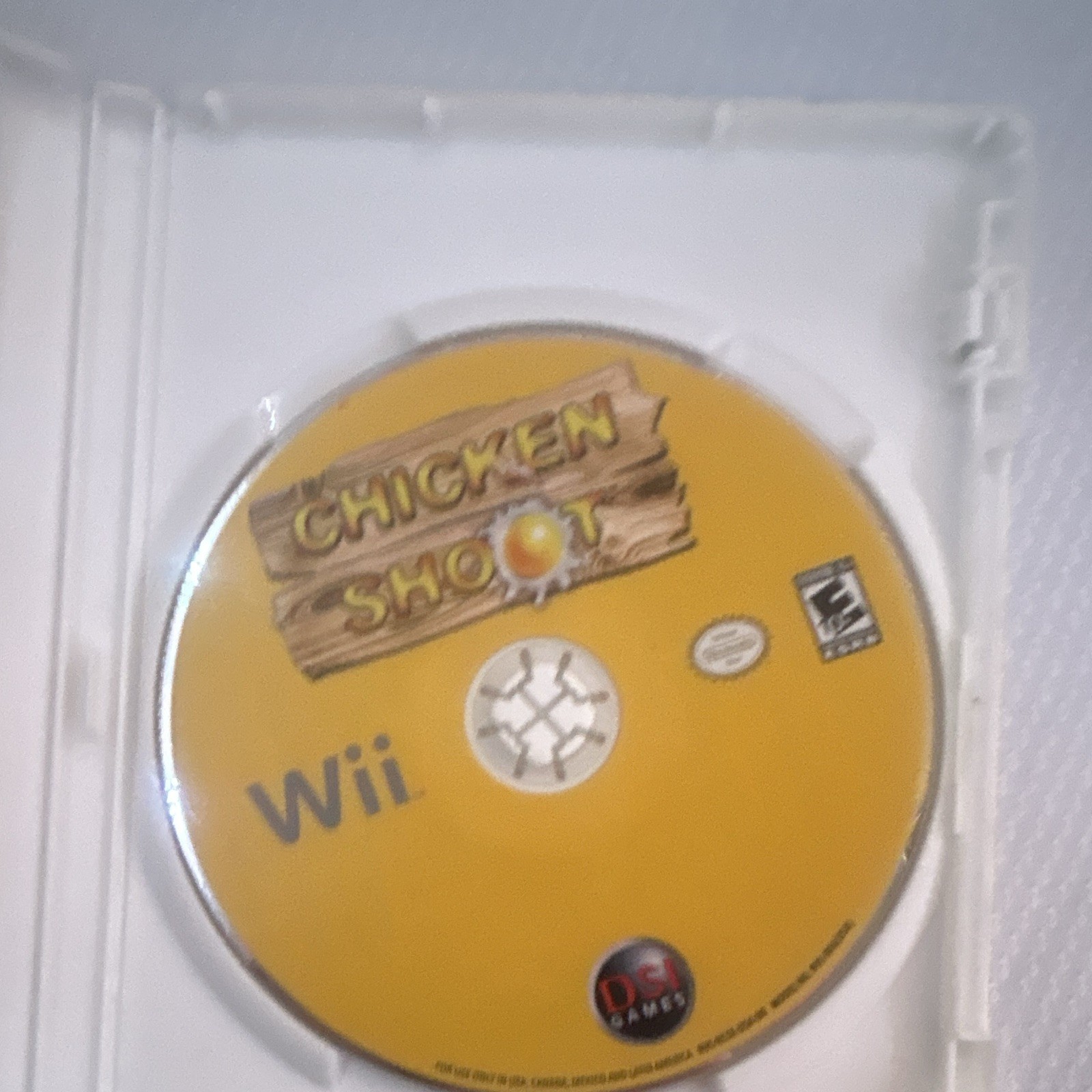 DSI Games Chicken Shoot Nintendo Wii E10+ (Everyone 10+) Disc & Case