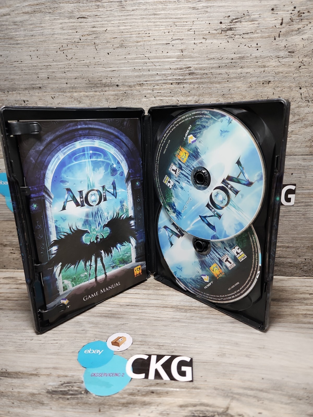 AION A WORLD DIVIDED – PC Video Game – STEELBOOK Edition