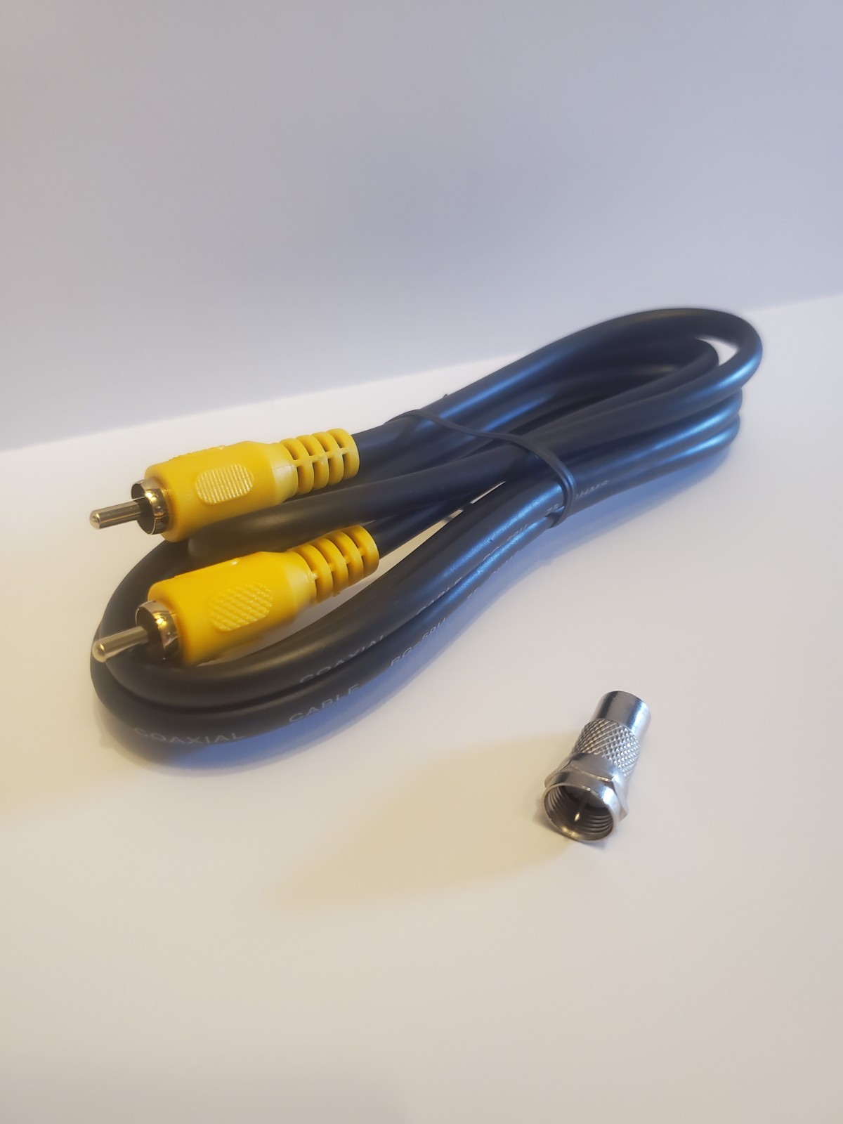 6ft RCA Replacement Cable + Coax Adapter NEC Turbo Grafx 16 TG-16 System