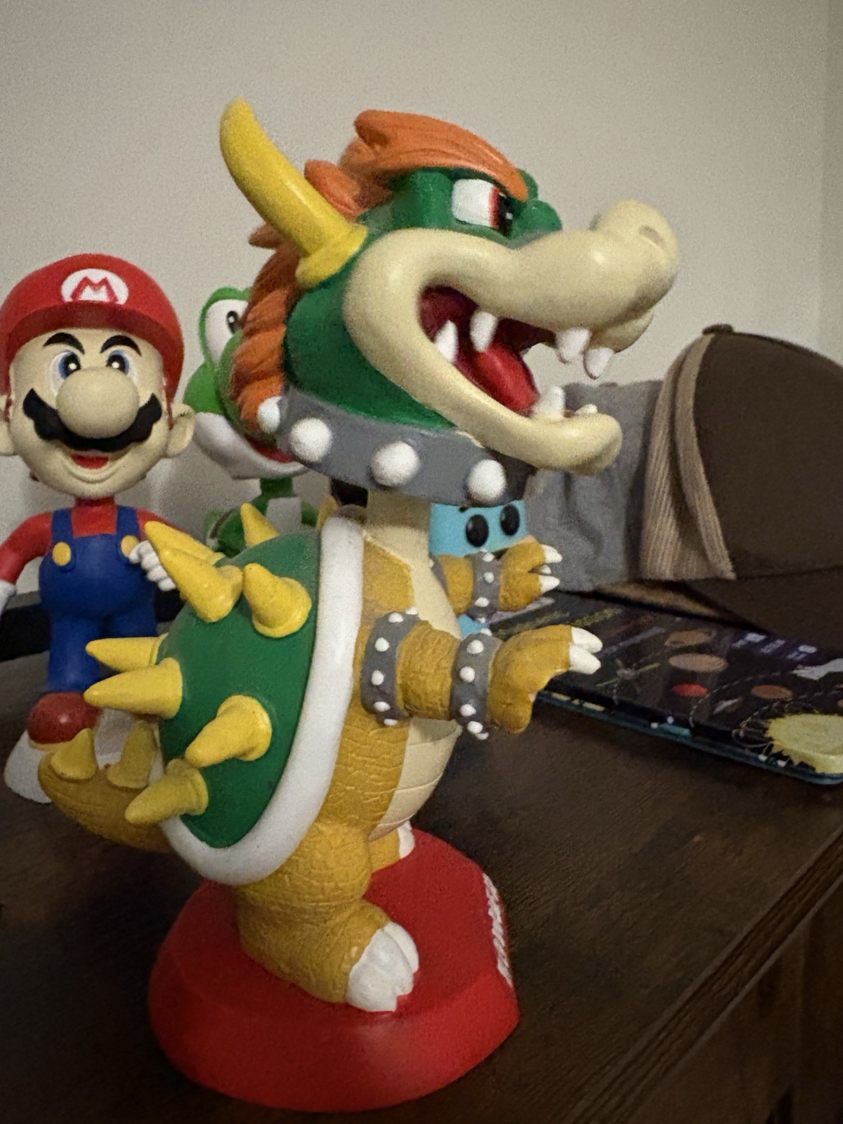Vintage Nintendo Bowser Bobblehead 2001 ToySite BD&A Collectibles Super Mario