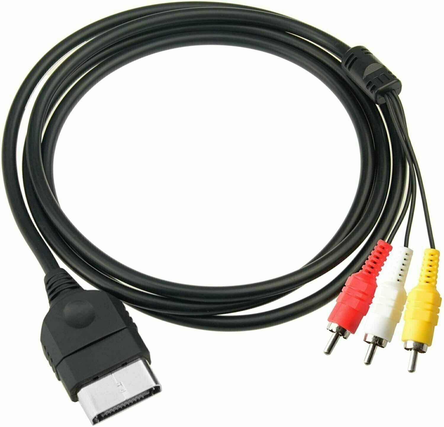 Audio AV RCA+AC Cable Power Supply Adapter Cord For Original XBox Console Game