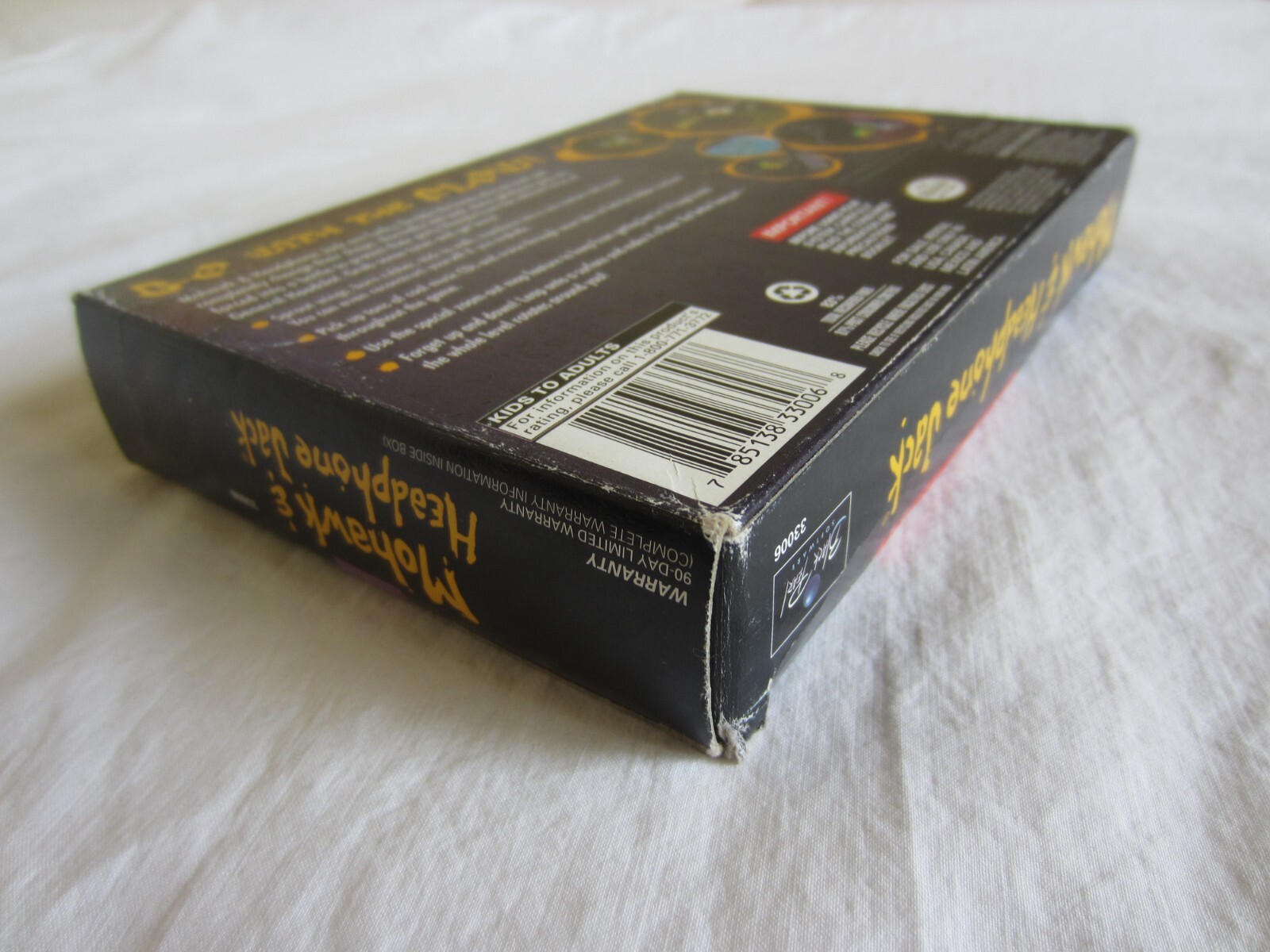 Mohawk and Headphone Jack SNES Super Nintendo CIB 100% Complete Phone Card RARE