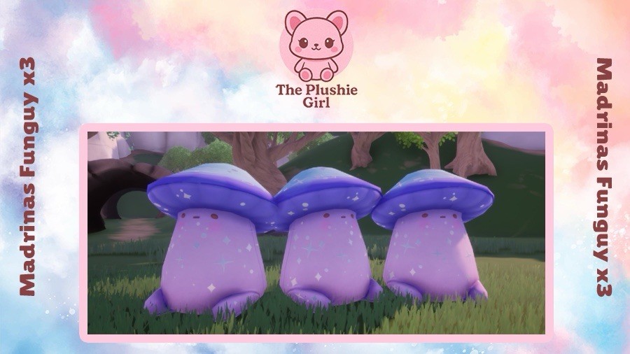 Madrinas Funguy x3 Plushie Bundle – Palia