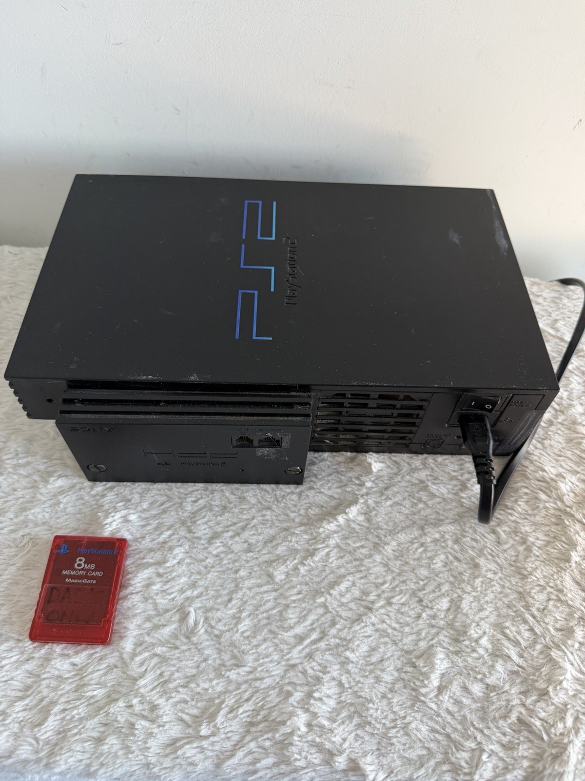 SONY Playstation 2 PS2 Console Guitar Hero Bundle Guitar Multiple Games WORKING