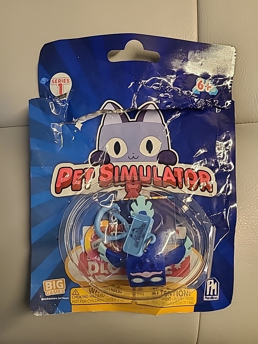 Pet Simulator X Mystery Blind Bag Collector Clip Phoenix New