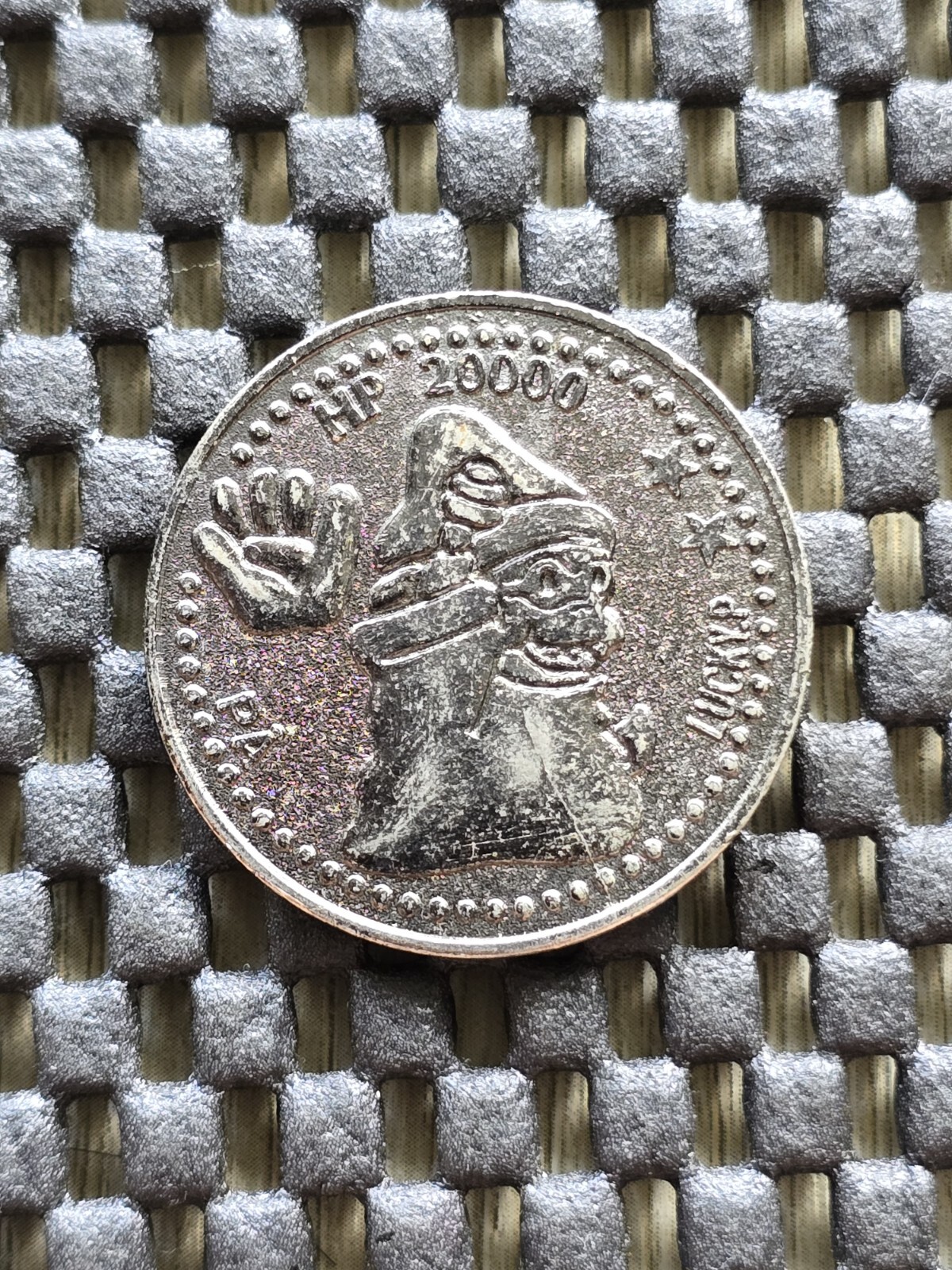 Super Mario Lucky World Coin Medal Nintendo Gachapon Rare Promo SNES GB M Koopa