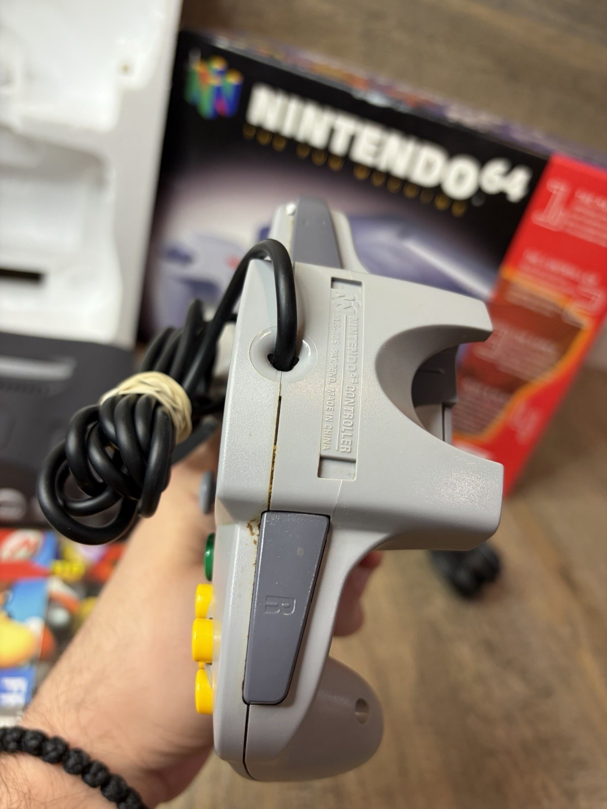 Original Nintendo 64 N64 Console System CIB Complete In Box Authentic OEM GOOD!