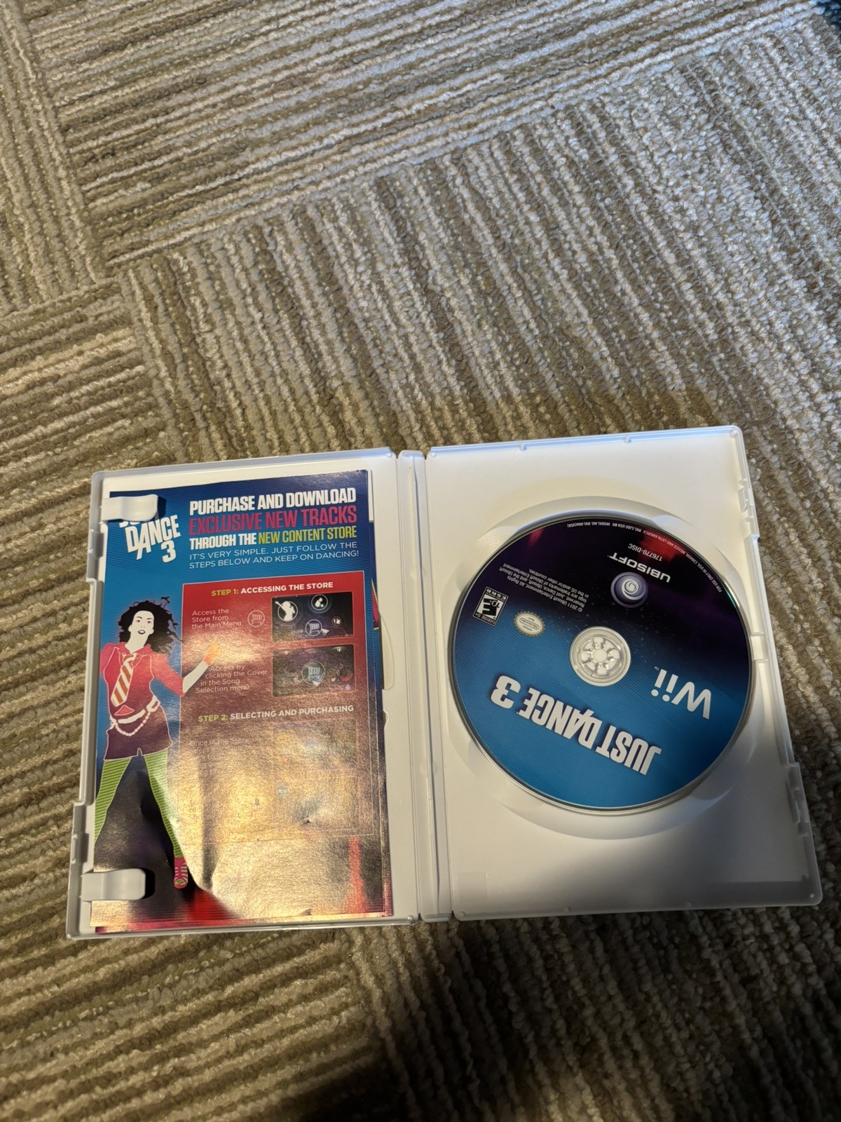 Just Dance 1, 2, 3, 4 (Wii Bundle) – tested in good condition