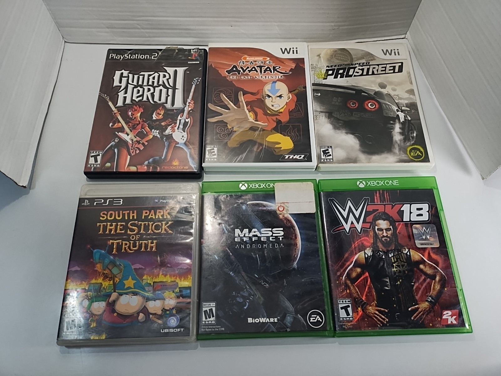 Assorted Lot of 40 Empty Game Cases & Manuals ~ Xbox PlayStation Nintendo Wii