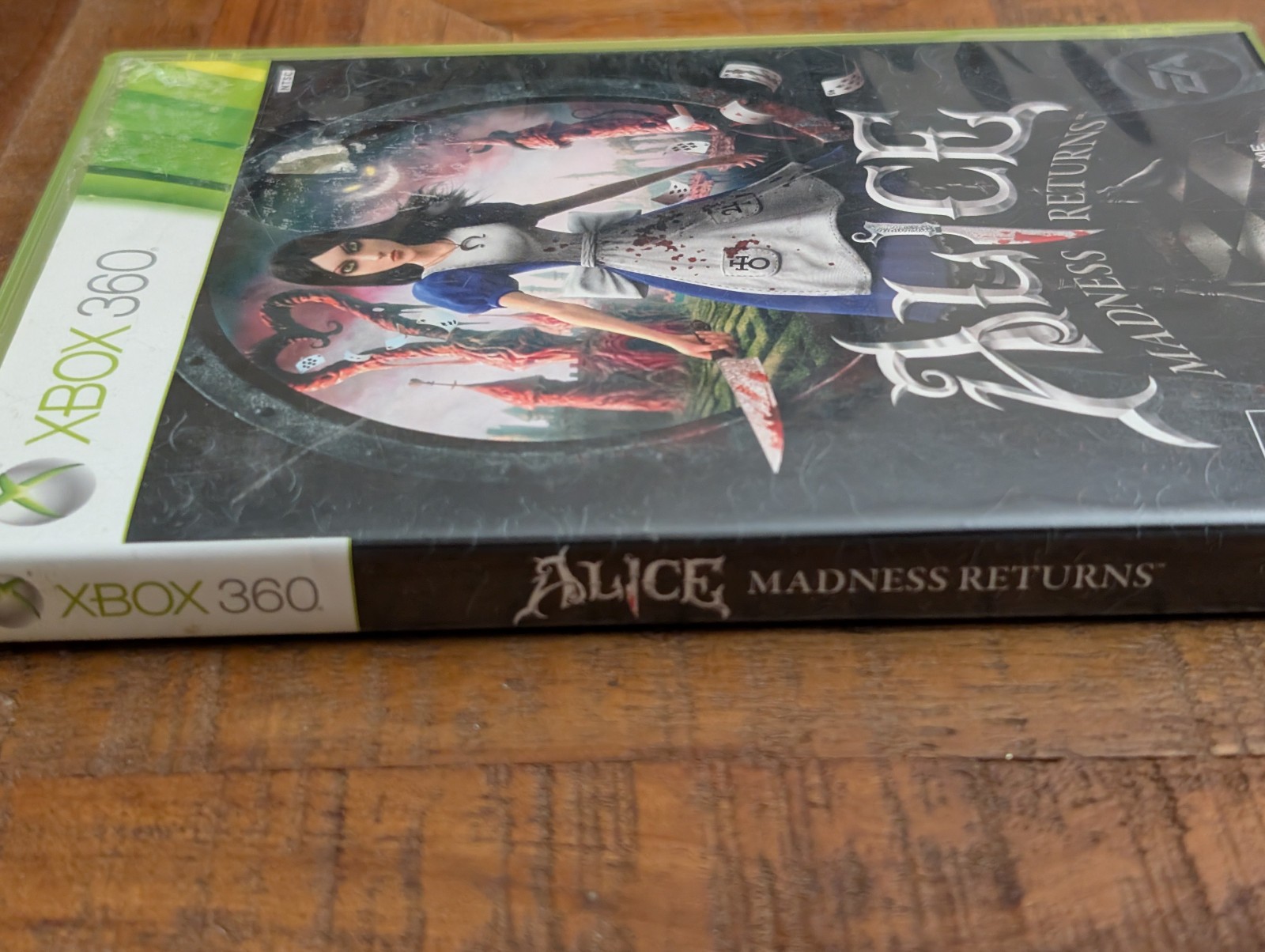 Alice Madness Returns Xbox 360 2011 Game Used Condition No Manual