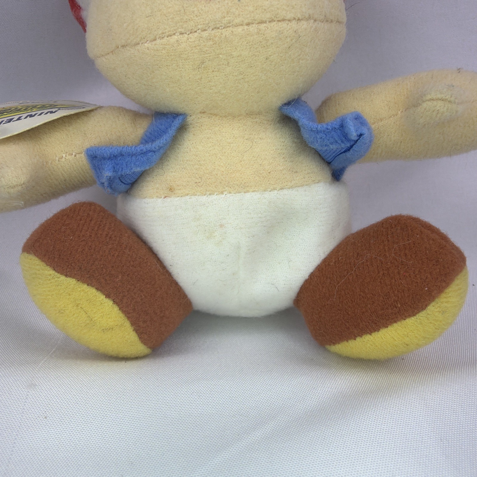 TOAD Plush Vintage BD&A 1997 Super Mario 64 Nintendo 64 With Tags