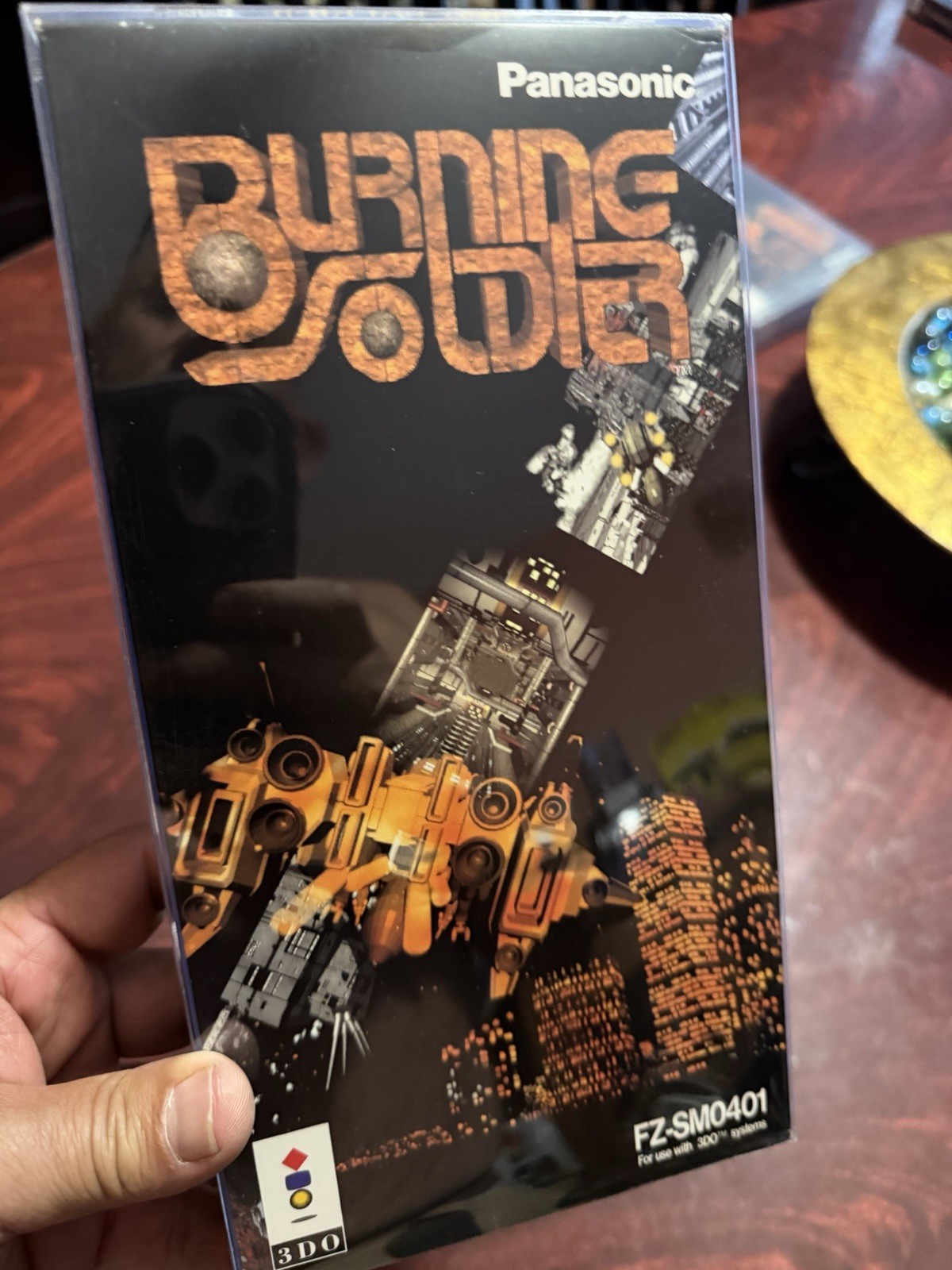 Burning Soldier (3DO, 1994) for the 3D0 System – Brand New, Sealed in Long Box