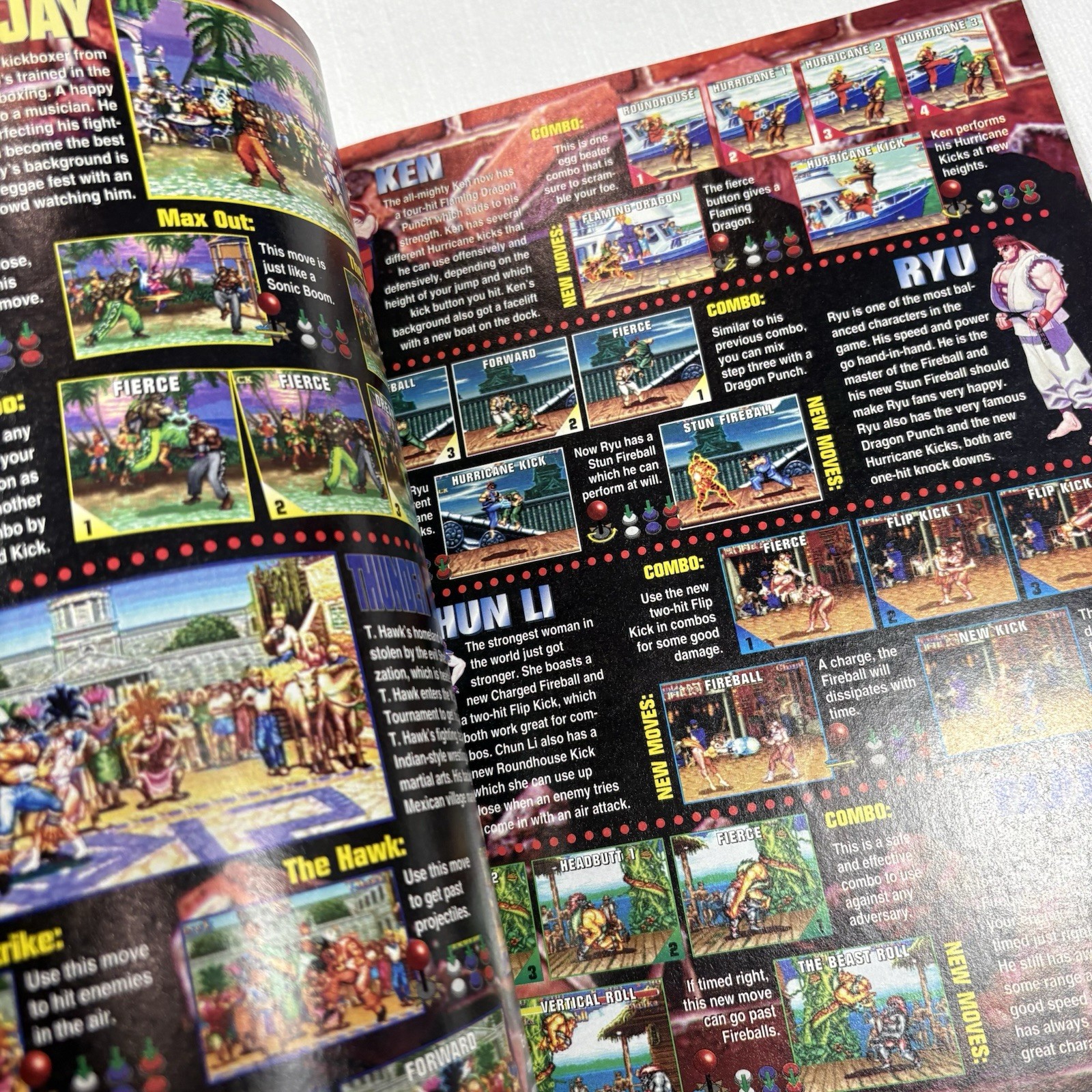 Super NES Video Game Buyer’s Guide Magazine Street Fighter II Volume 4 VTG