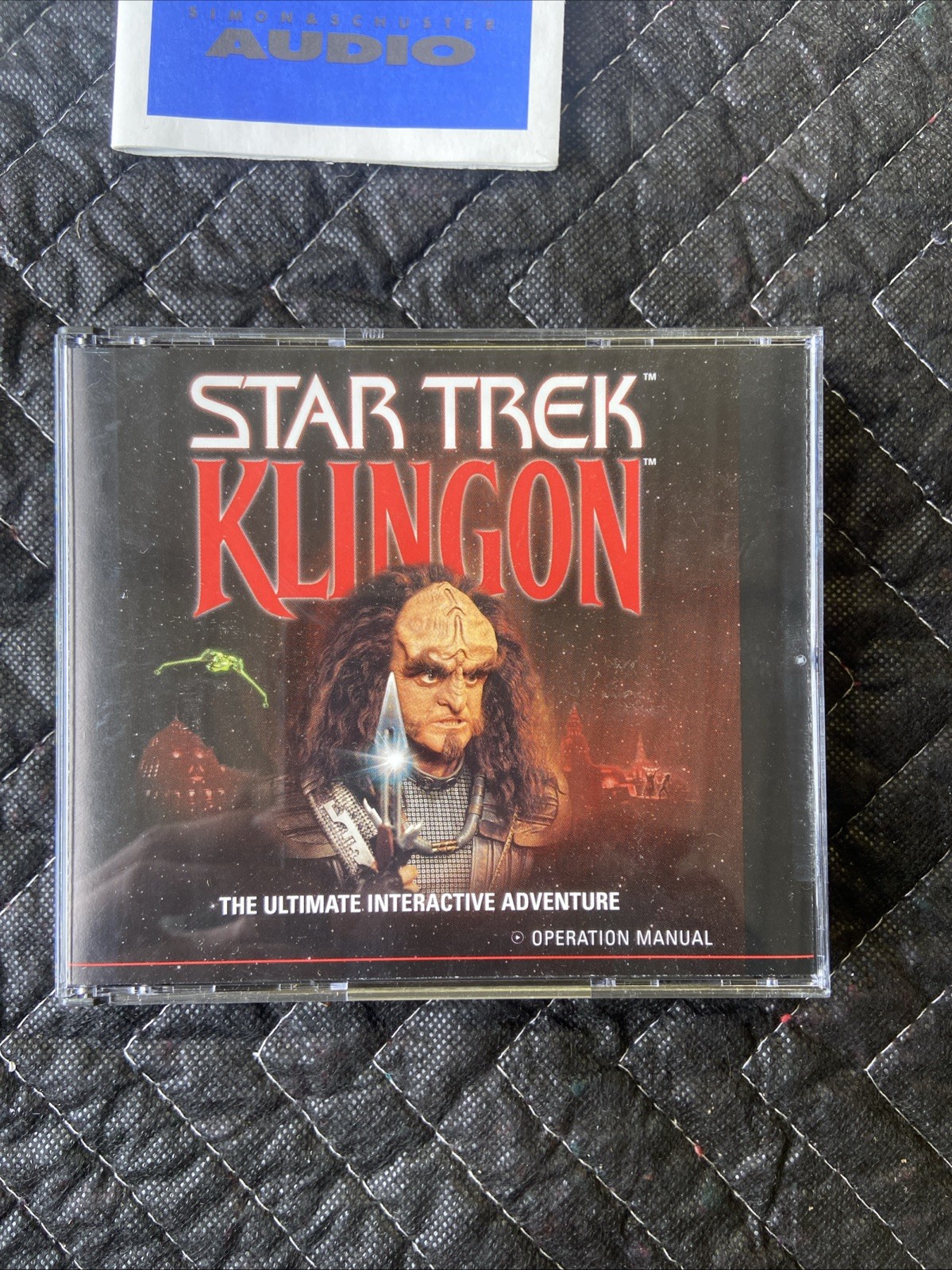 1996 Star Trek Klingon The Ultimate Interactive Adventure CD-ROM PC Game
