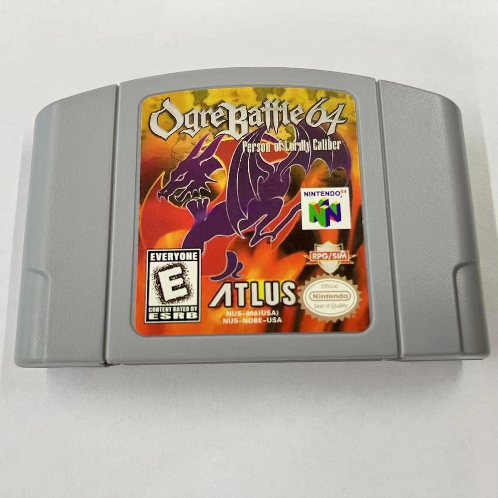 Ogre Battle 64: Person of Lordly Caliber – Nintendo 64 (N64) Hard to find