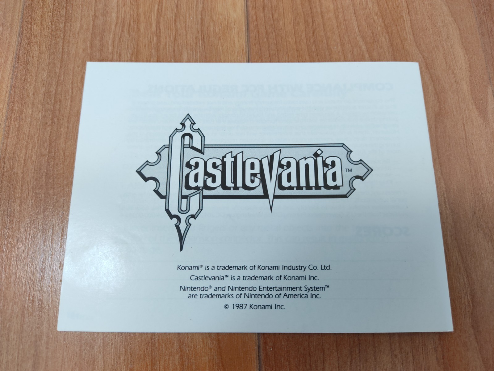 MINTY BOX CIB Castlevania Oval Seal complete in nintendo nes collector lot NICE