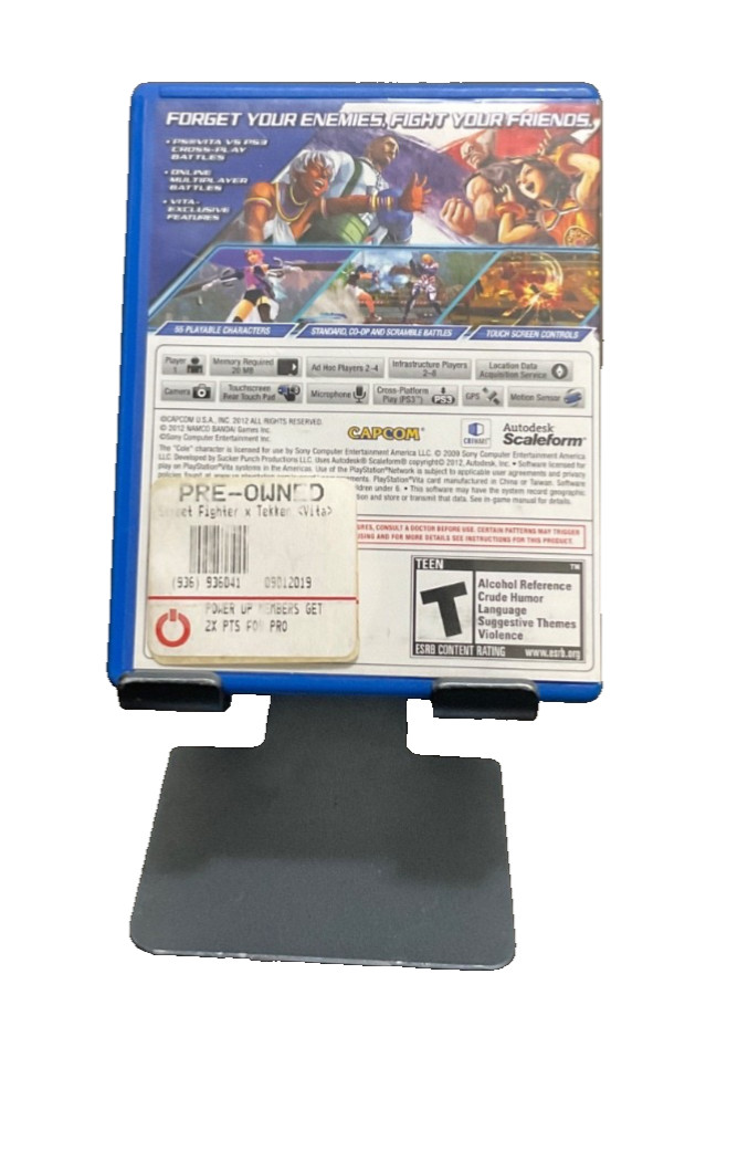 Street Fighter X Tekken (Sony PlayStation Vita, 2012)