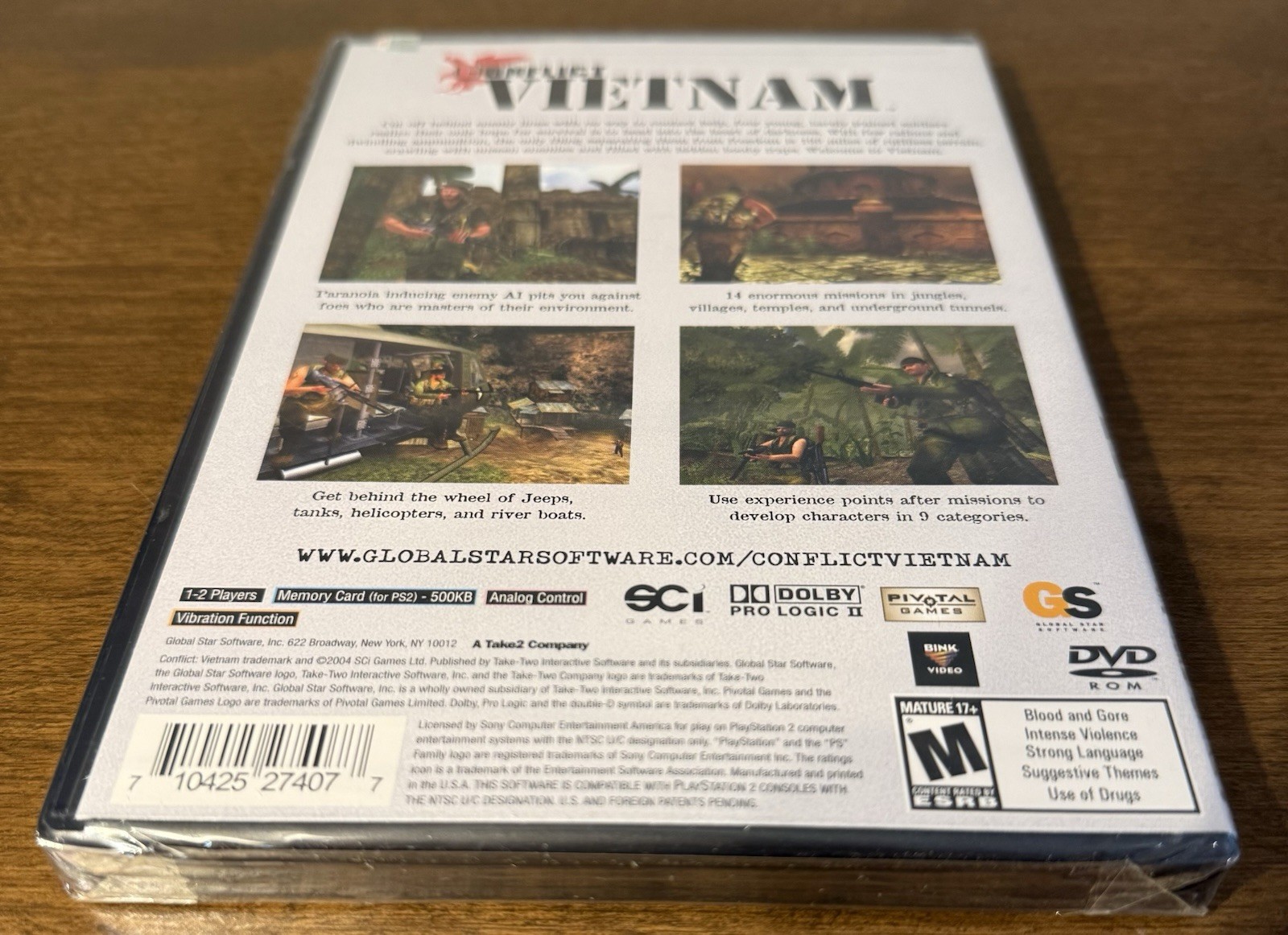 Conflict Vietnam (Sony PlayStation 2, 2004) Brand New Sealed