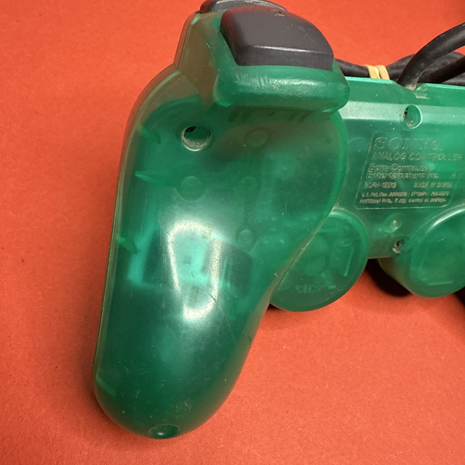 Sony PlayStation 2 PS2 Emerald Green DualShock Wired Controller OEM Authentic