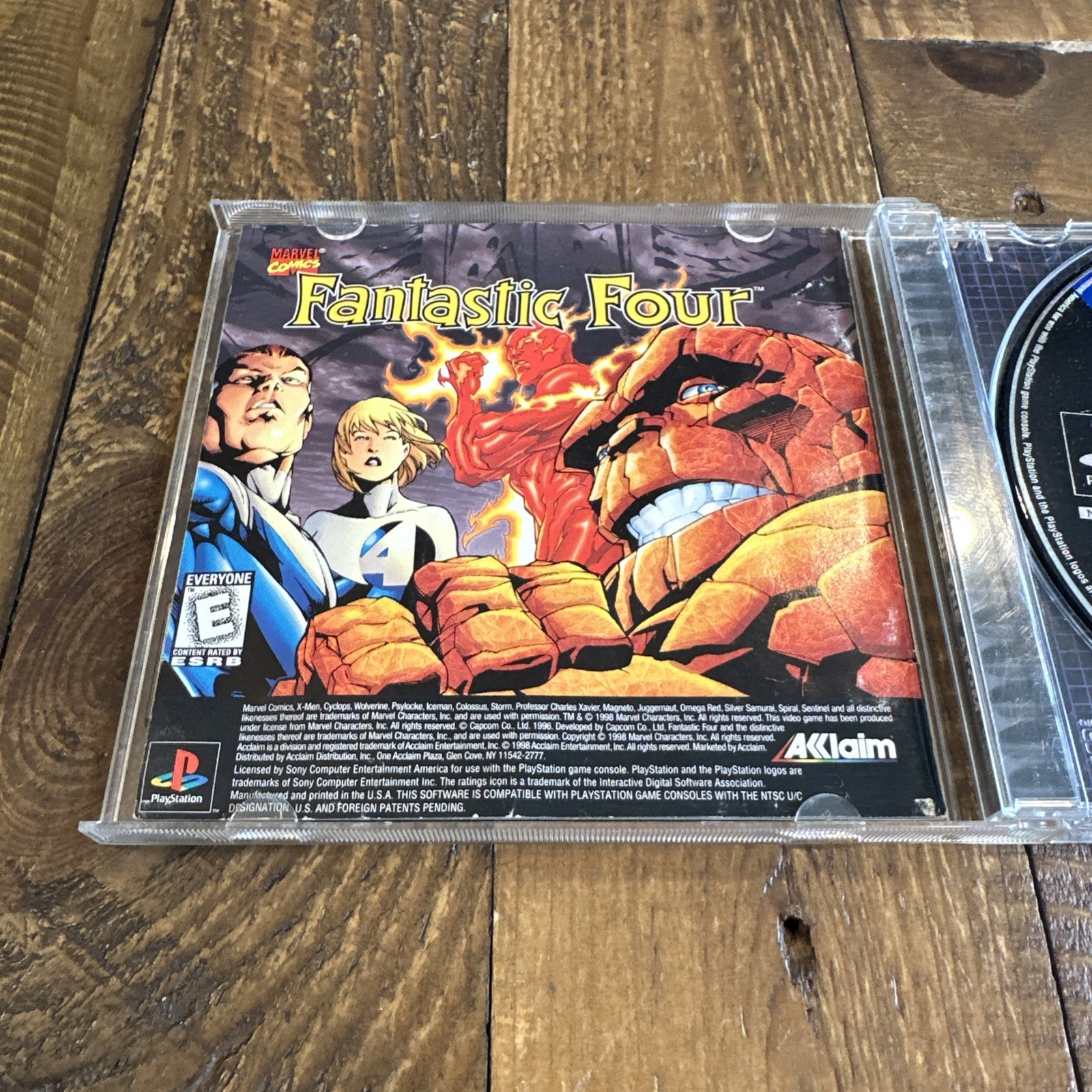 X-Men: Children of the Atom Sony PlayStation 1, 1998, Complete Edition