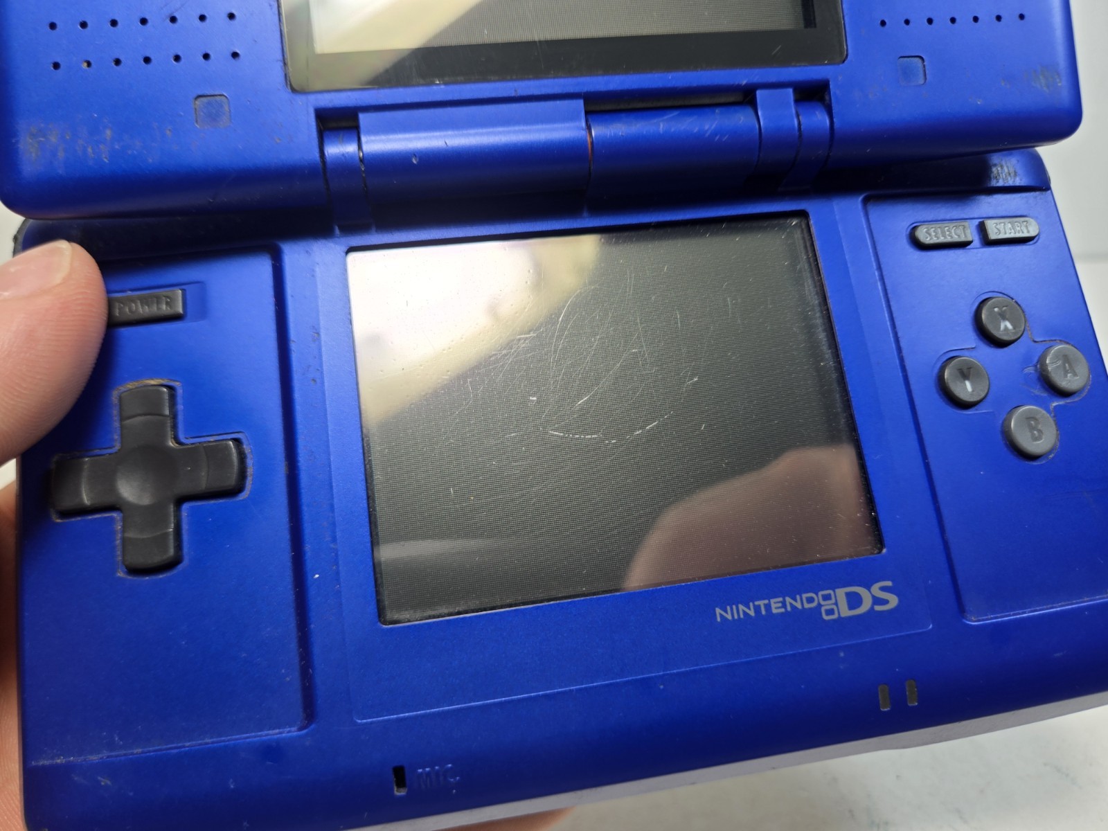 Original Nintendo DS NTR-001 Blue Tested And Working