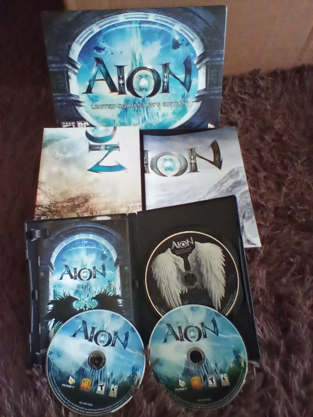 Aion PC Video Game, Limited Collector’s Edition, Played Once, No Codes