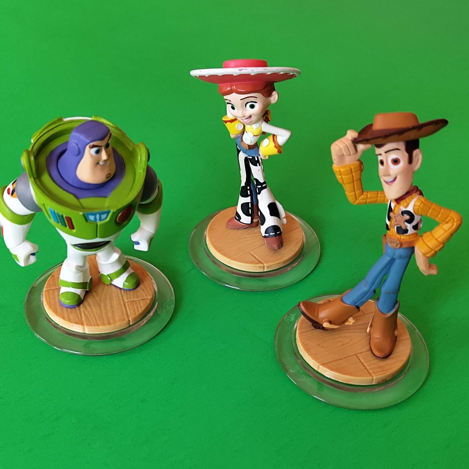 Lot! Disney Infinity Character Figures Toy Story 1.0 Woody Buzz Lightyear Jessie