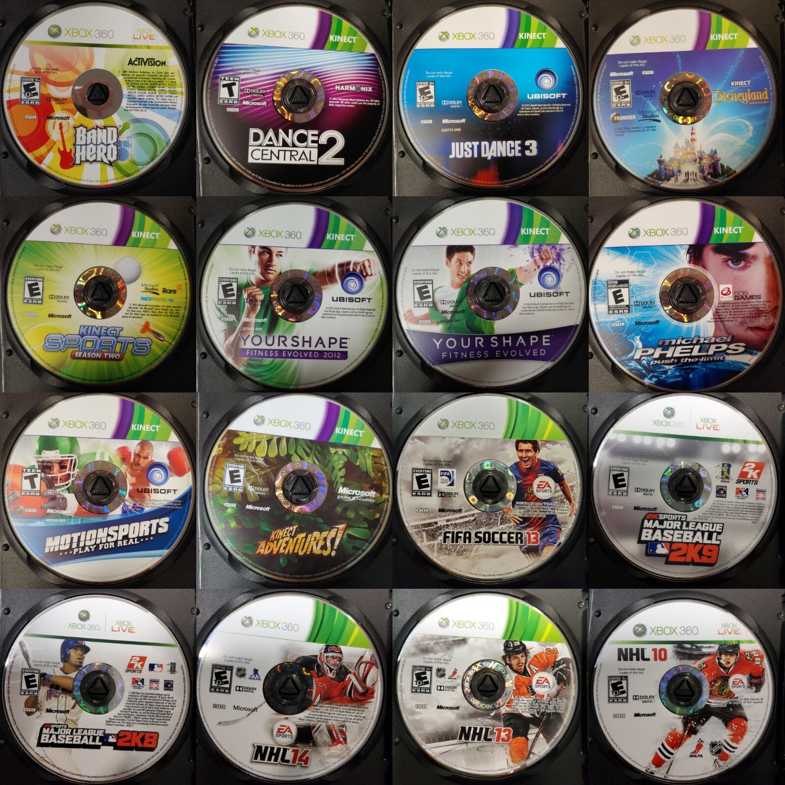 Xbox 360 Video Games Disc Only Huge Selection You Choose Super Fast Shipping