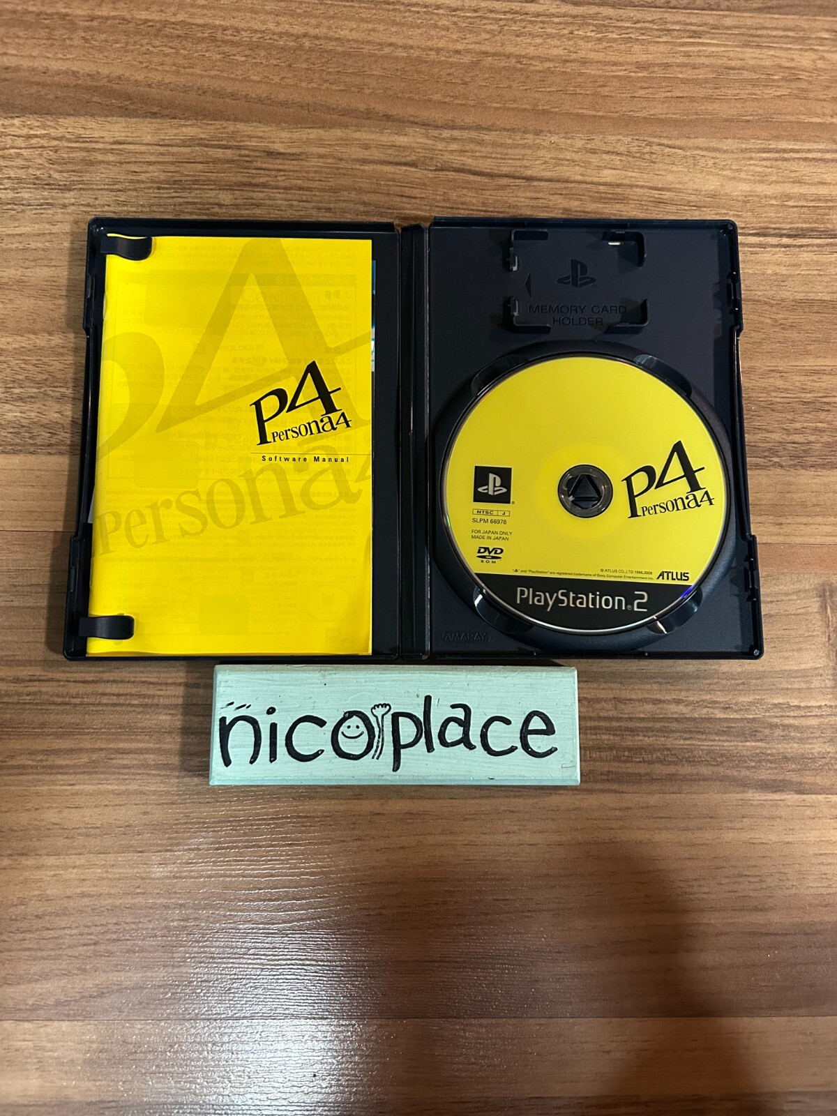 Persona 3 & 3 Fes Append Edition & 4 PS2 Set PlayStation 2 Japan