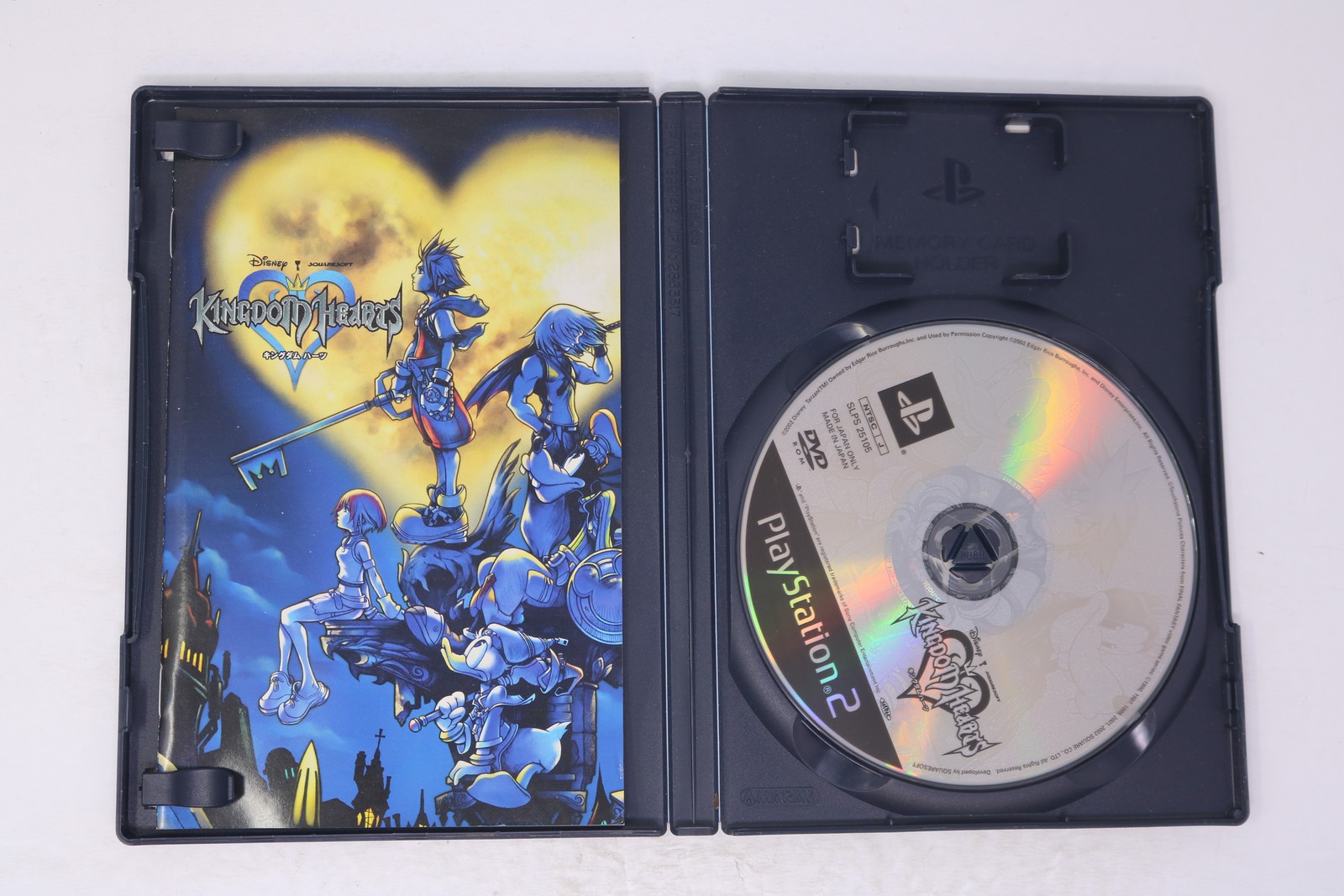 Kingdom Hearts PlayStation 2 NTSC-J Japan (Region Locked) JPN