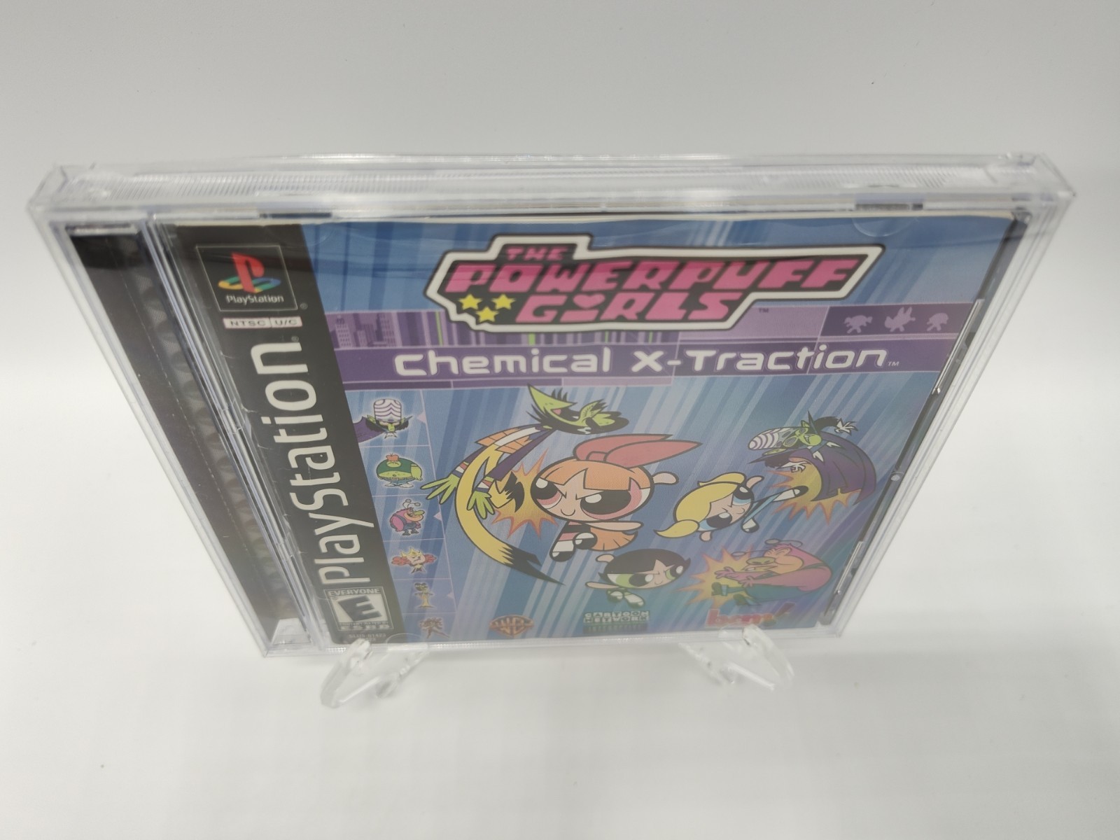 The Powerpuff Girls: Chemical X-Traction (PS1, 2001) CIB VGC Black Label Tested!