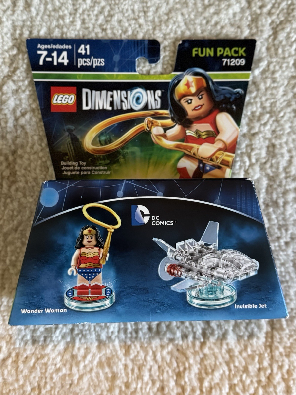 LEGO Dimensions: Wonder Woman Fun Pack (71209) RETIRED, UNOPENED BAG