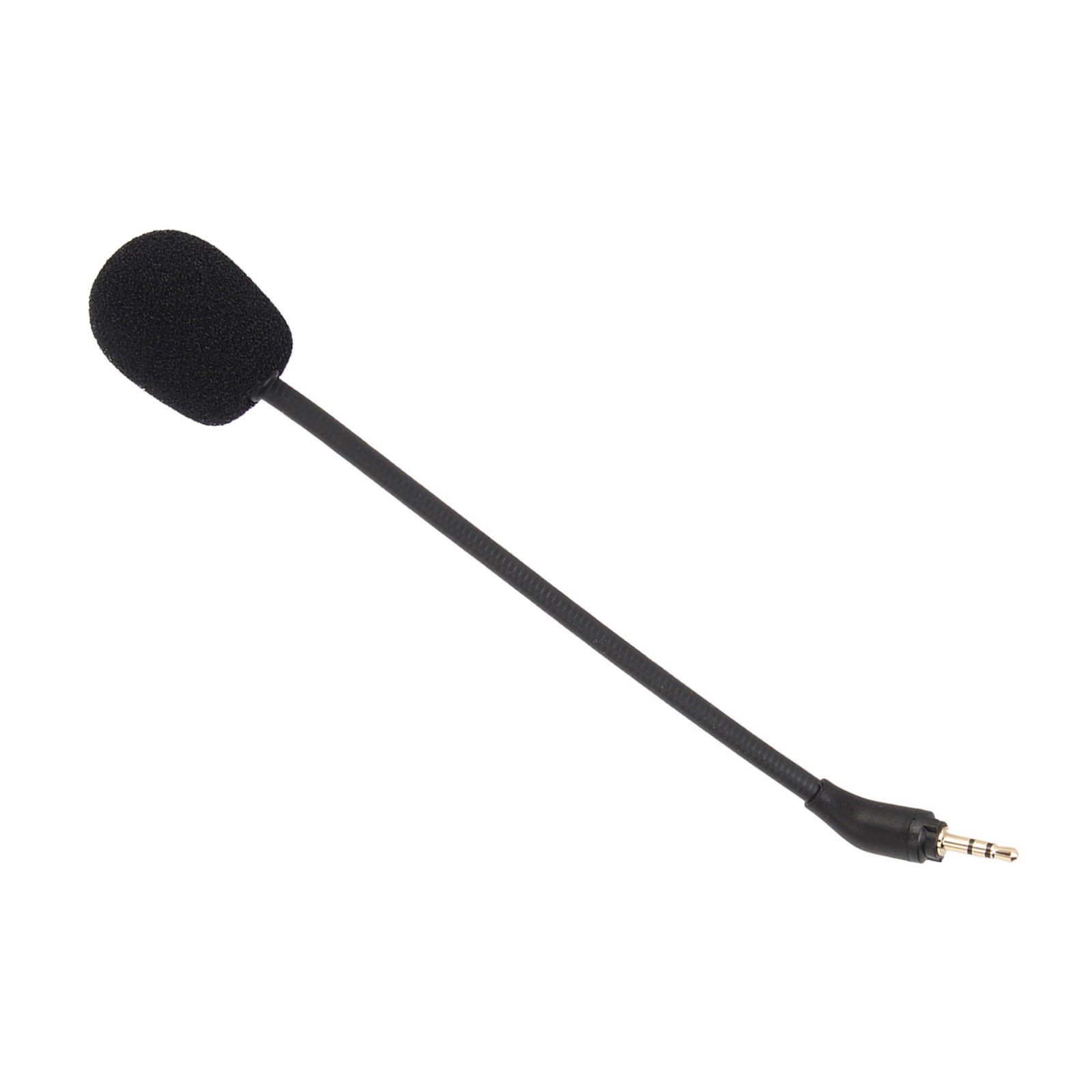 ｀Mic Replacement Noise Reduction Plug And Play 2.5mm Detachable Boom Mic For New