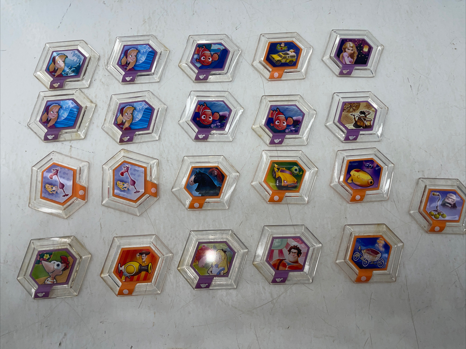 Lot Of 21 Disney Infinity power disc