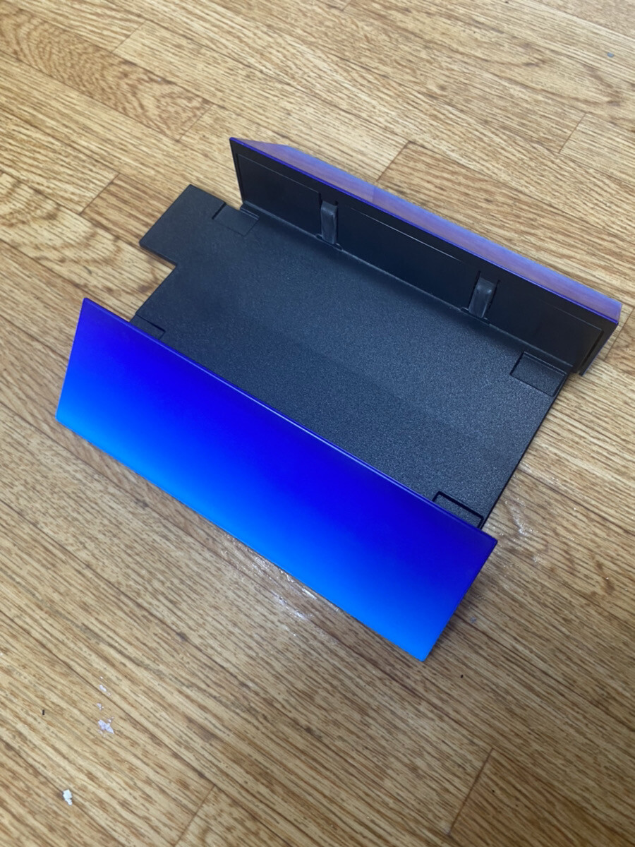 Official SONY PlayStation 2 Blue Vertical Stand SCPH-10040 PS2 Blue Black Japan