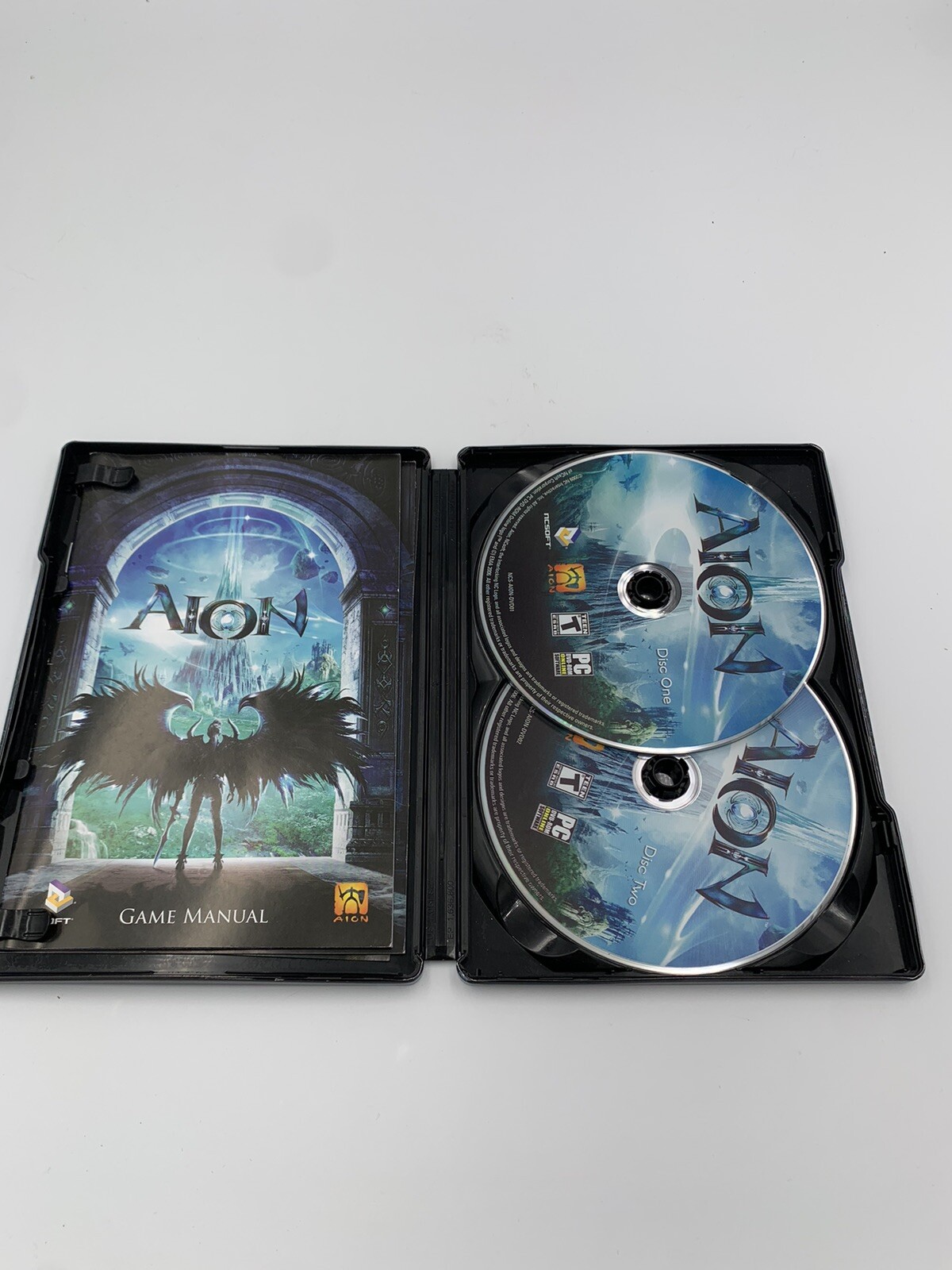 Aion (PC, 2009) 2 Disc Set, PC CD-Rom Game Used, NICE FREE SHIPPING!