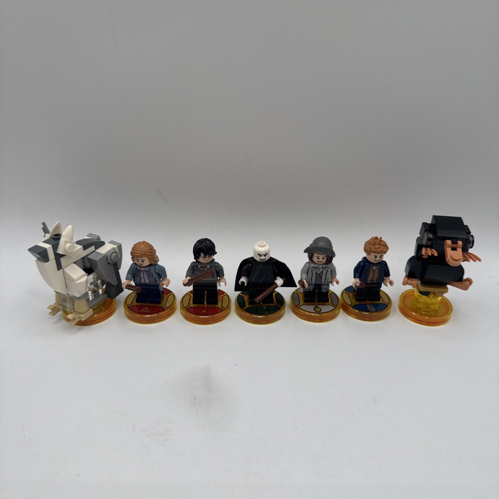 Lego Dimensions Harry Potter Team Pack & Fantastic Beasts Minifigure Lot Of 7