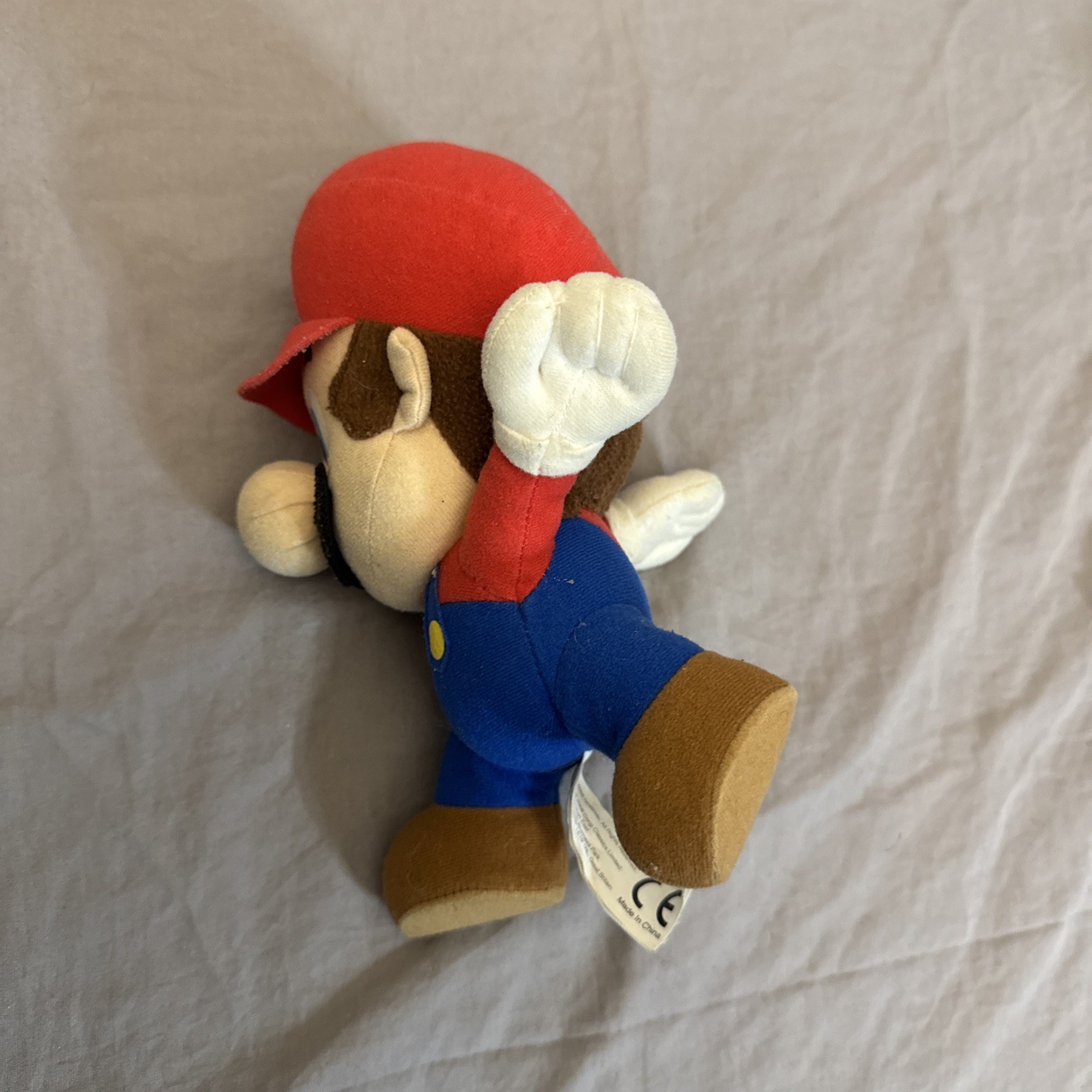 2008 Nintendo Super Mario Bros 8” Mario Running Plush Toy