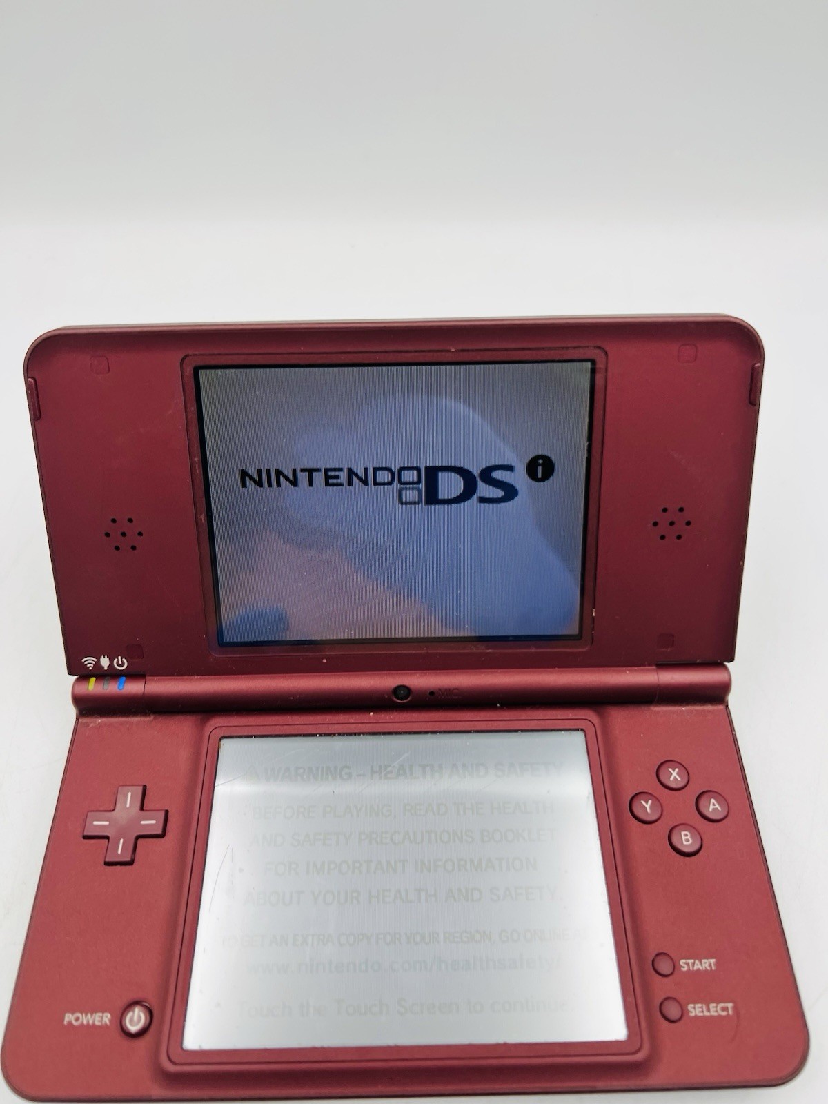 Nintendo DSi XL Burgundy Handheld Console Tested and Working – Console Only