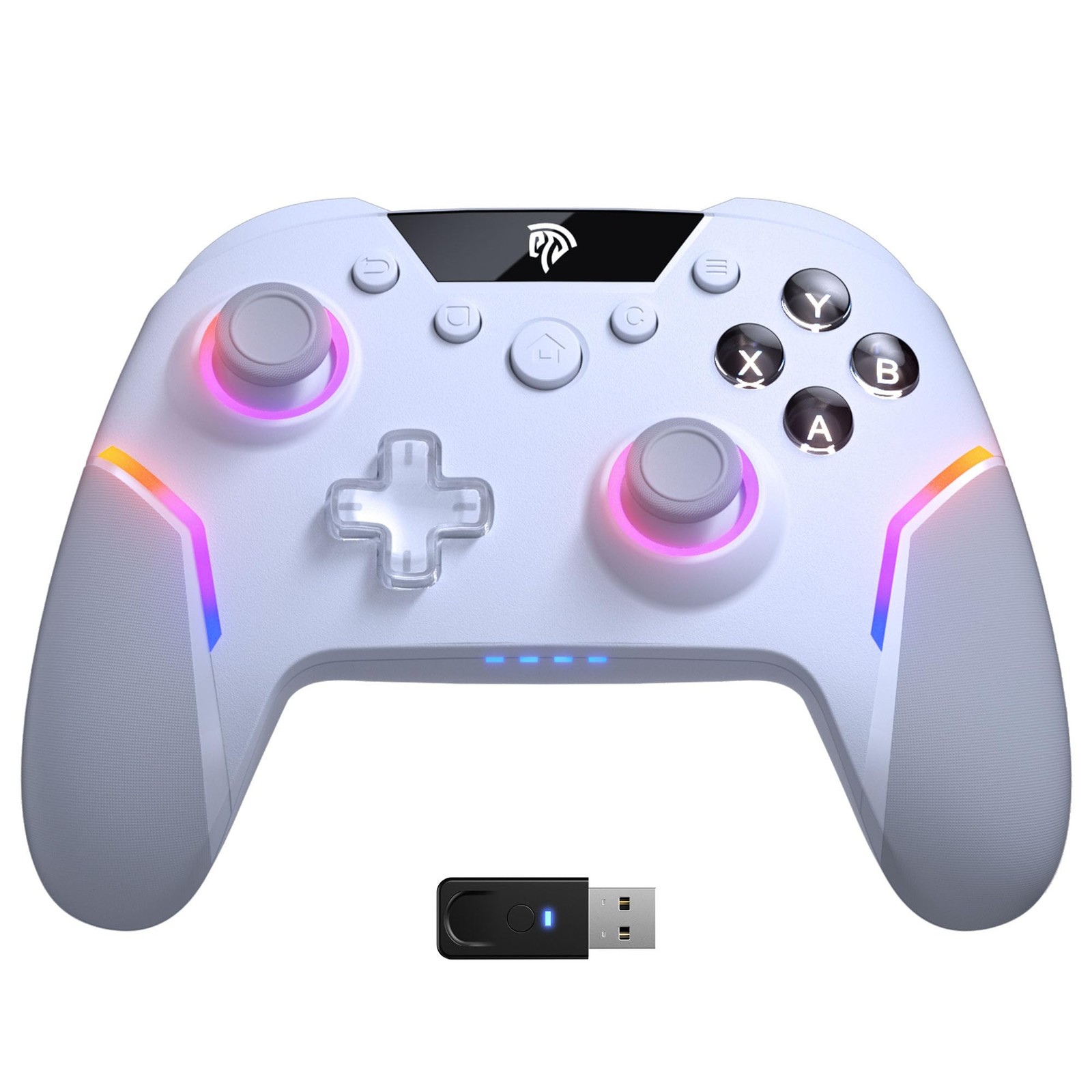 X20 Wireless PC Controller with 4 Back Paddles, Hall Joysticks, Dual-Mode Tri…